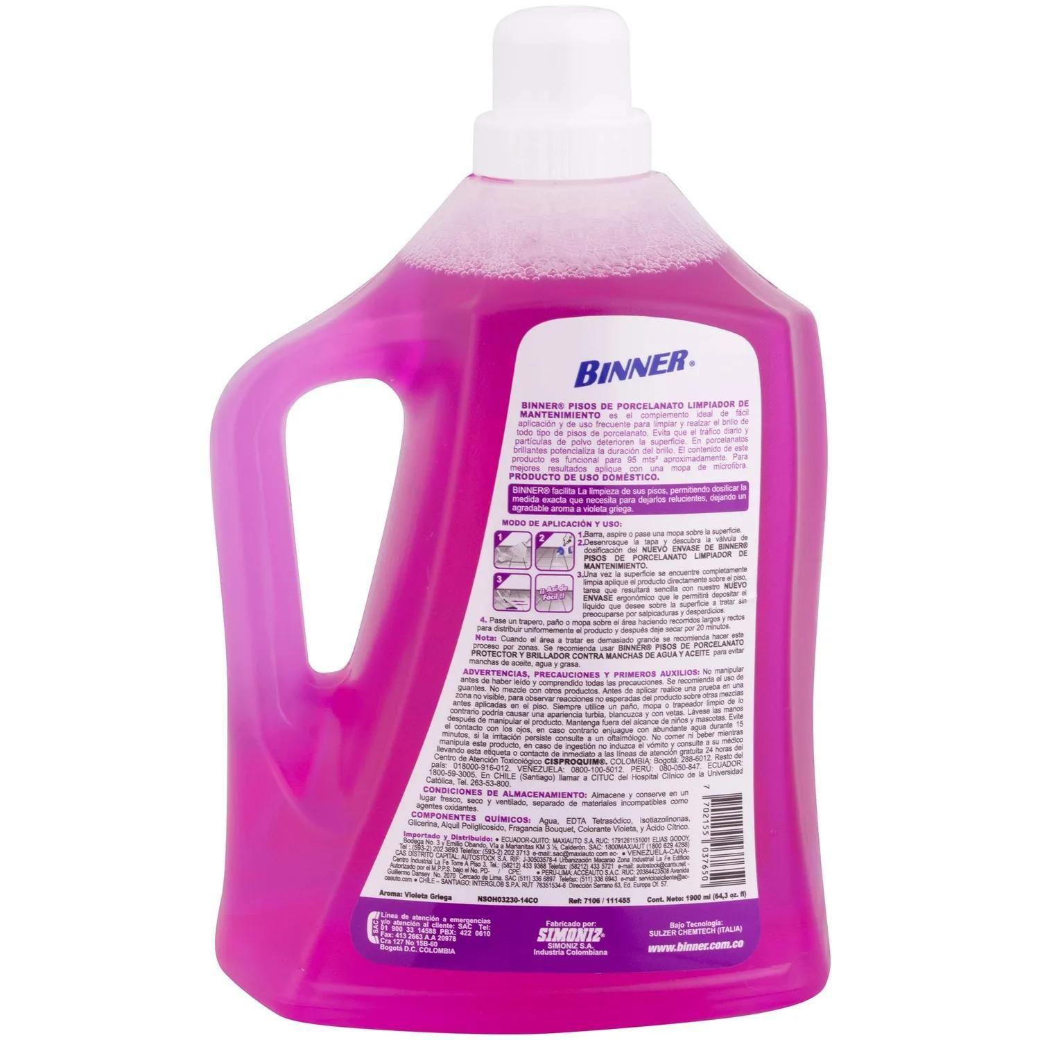 Limpiador Pisos De Porcelanato 1900ml-1