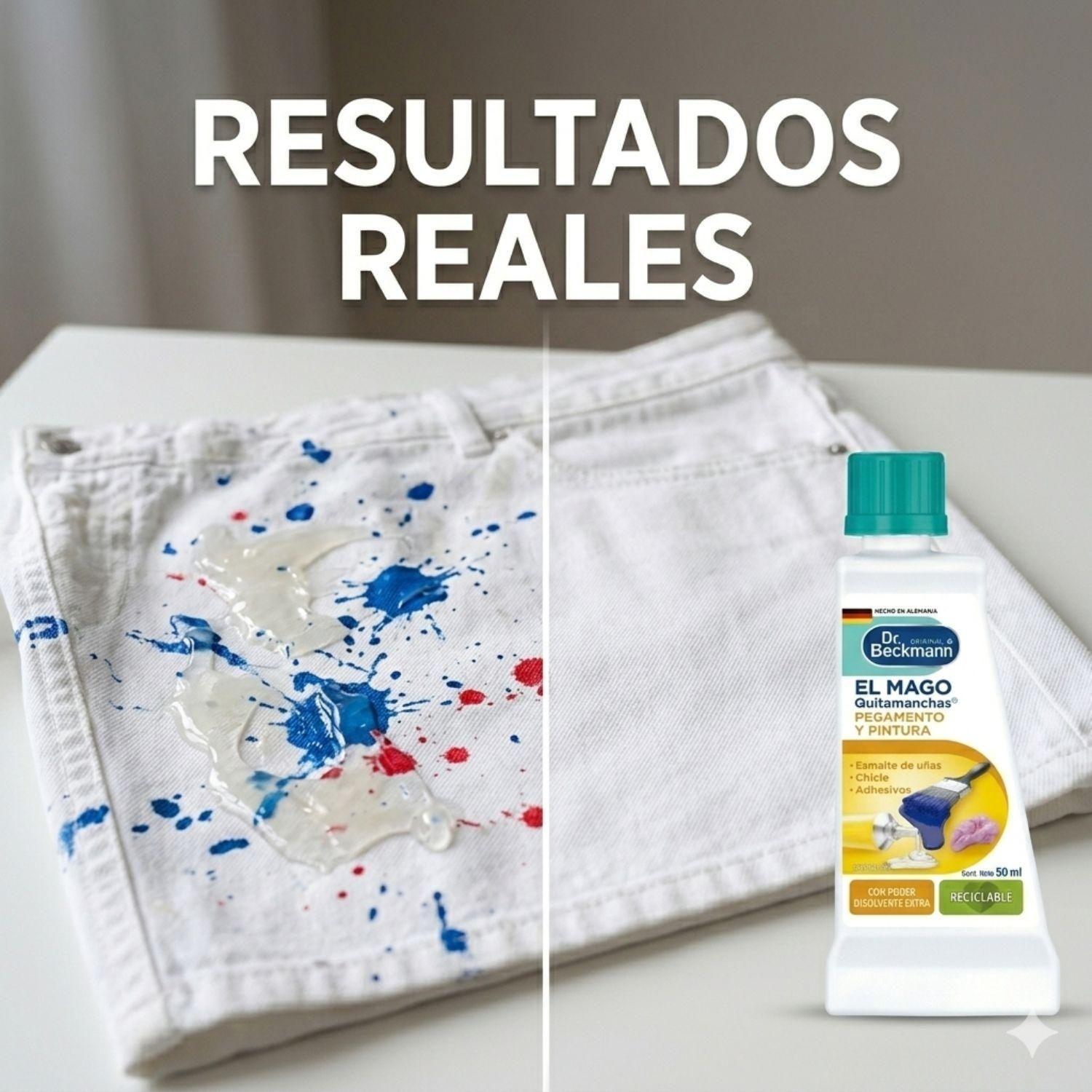 Quitamanchas Pegamento Y Pintura Dr Beckmann 50ml Ropa-2