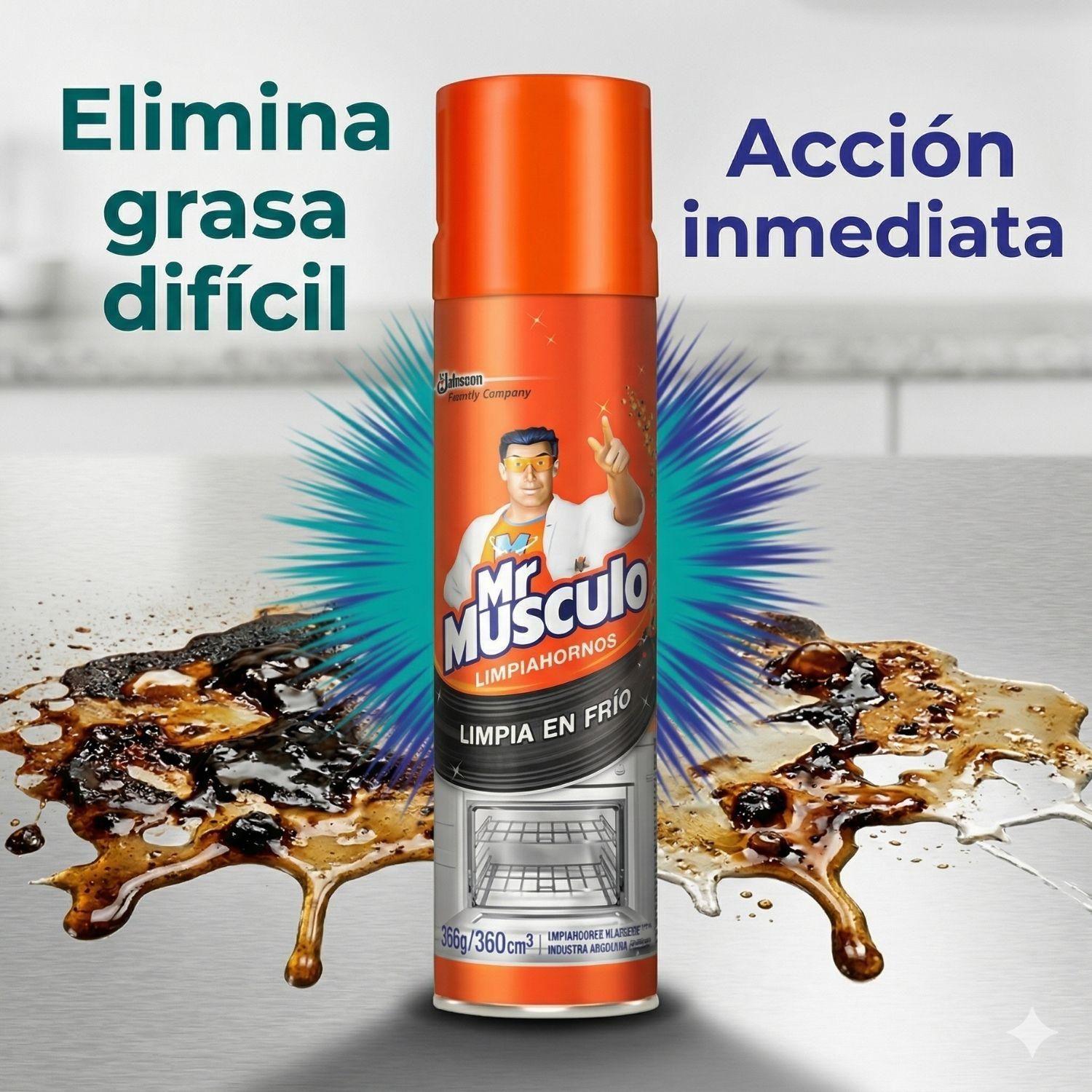 Limpiador De Hornos Mr. Musculo 360 Ml-4