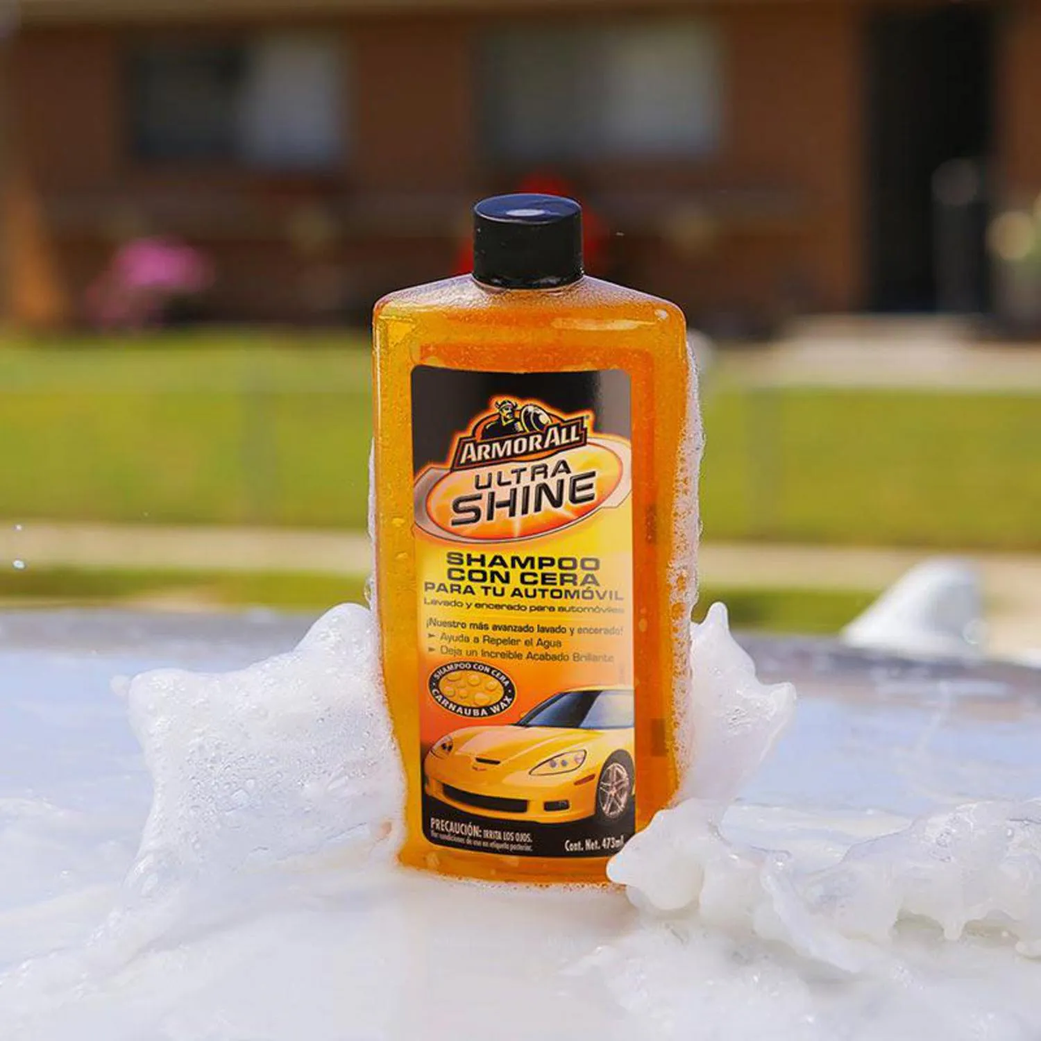 Armor All Shampoo Cera Auto Brillante 473 ml-2