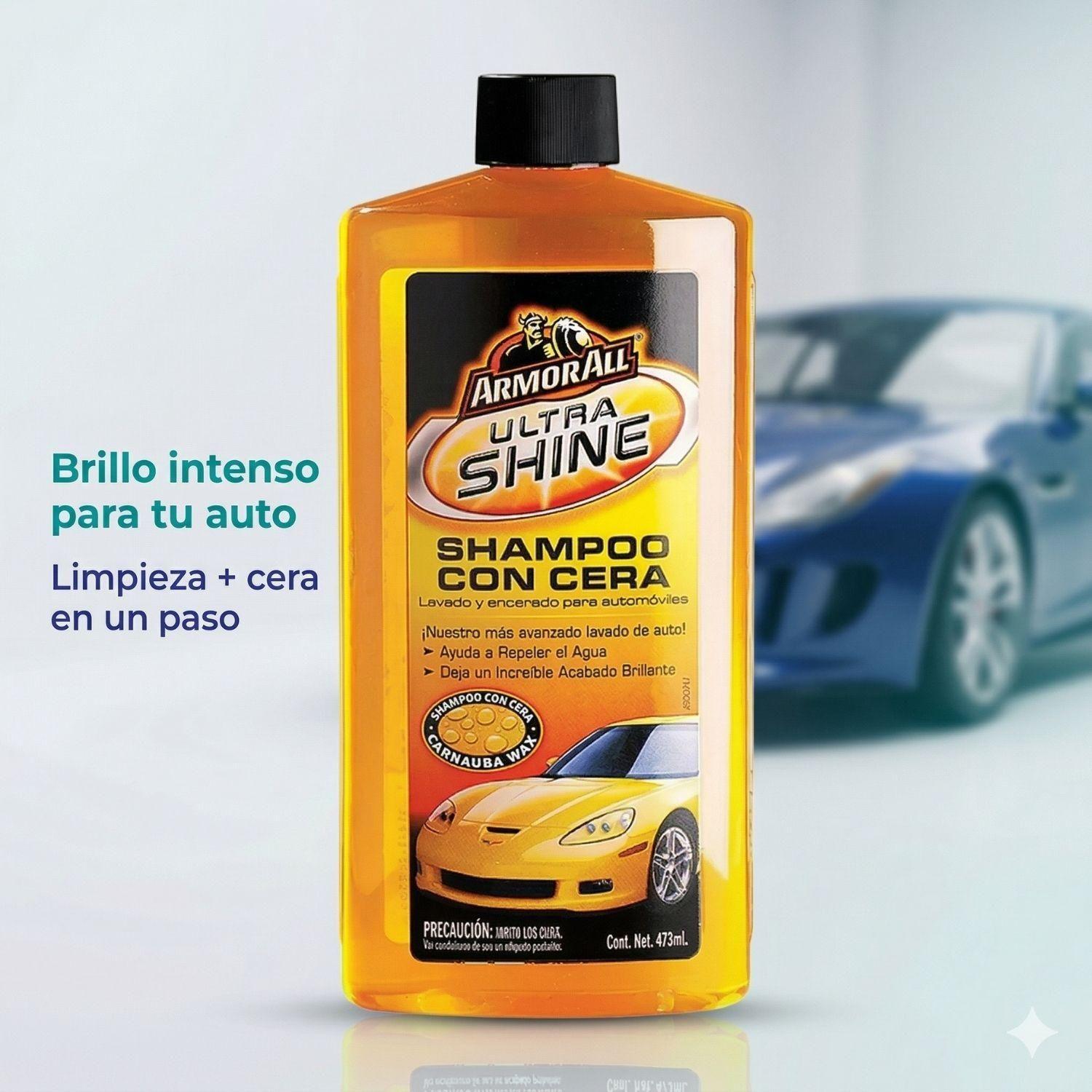 Armor All Shampoo Cera Auto Brillante 473 ml-2