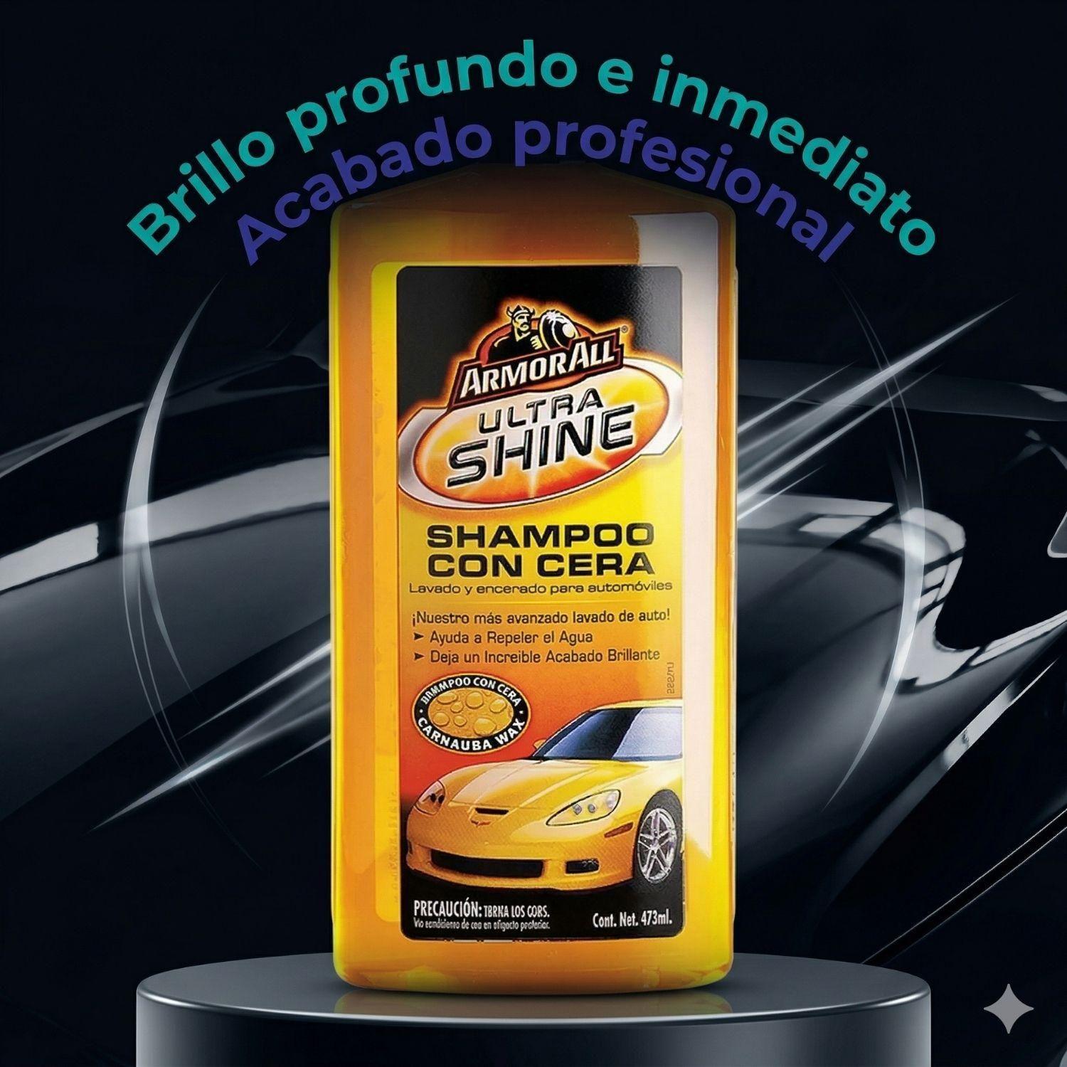 Armor All Shampoo Cera Auto Brillante 473 ml-3
