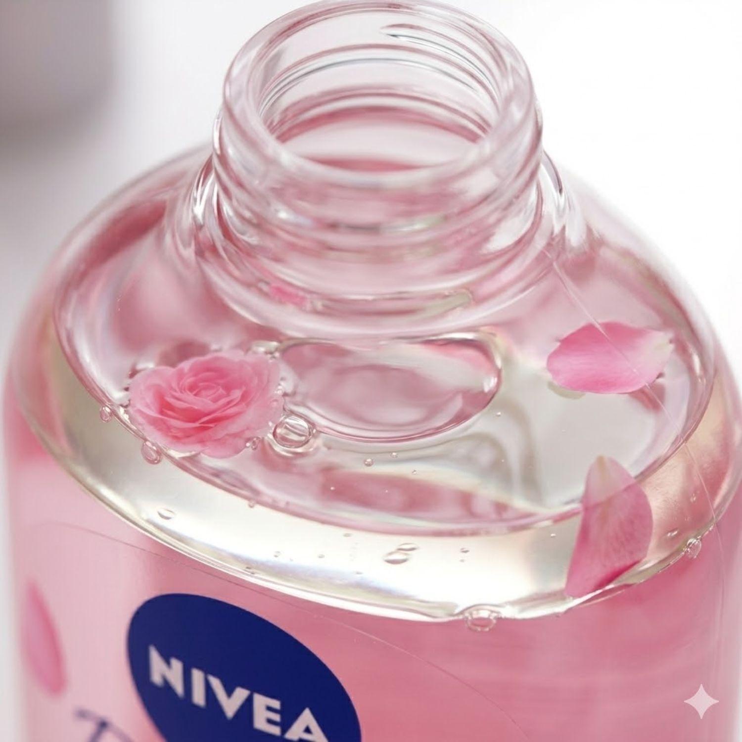 Agua Micelar Nivea Bifásica Rose Care 400 ml-4