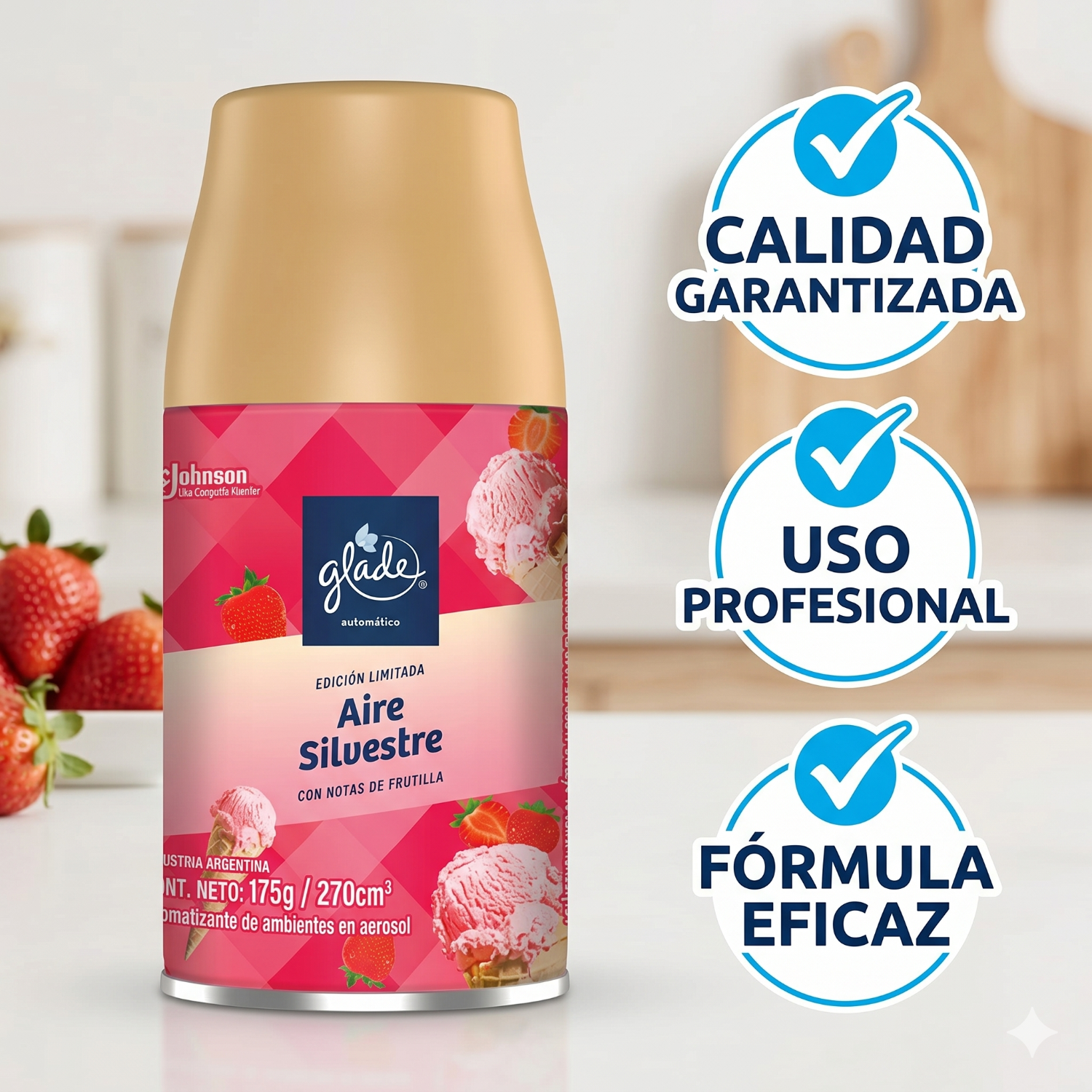 Recarga Glade Automatico Aire Silvestre 175gr-4