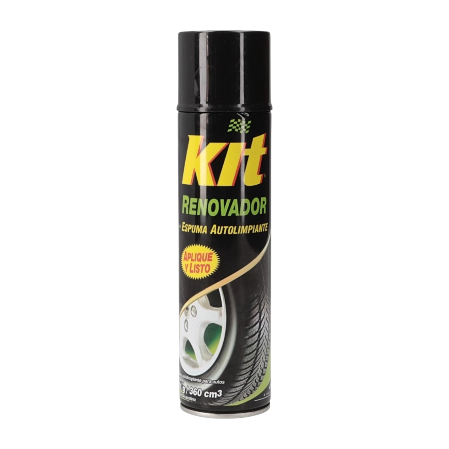 Renovador de Caucho y Neumáticos KIT Spray 360 ml-0
