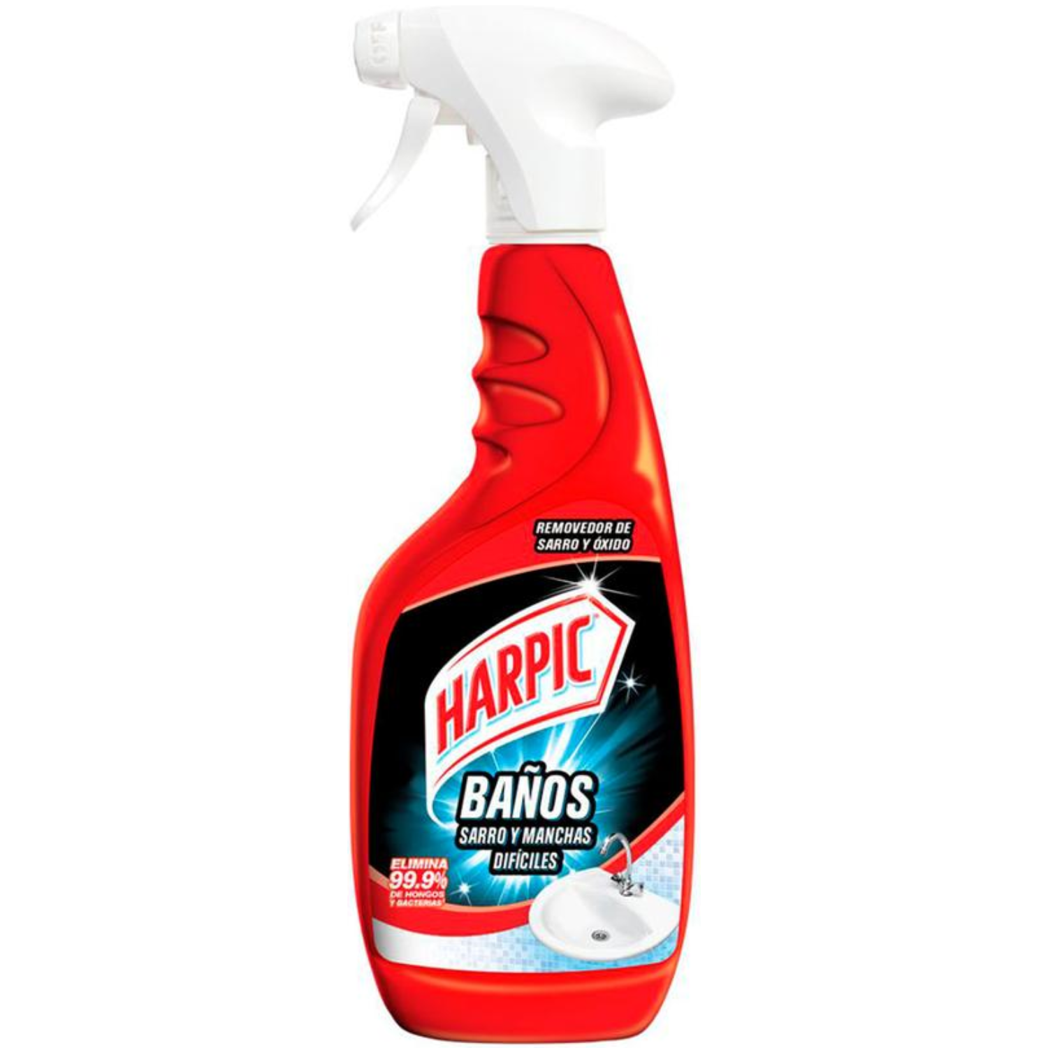 Limpiador Baño Sarro y Manchas Difíciles Gatillo 495 ml-0