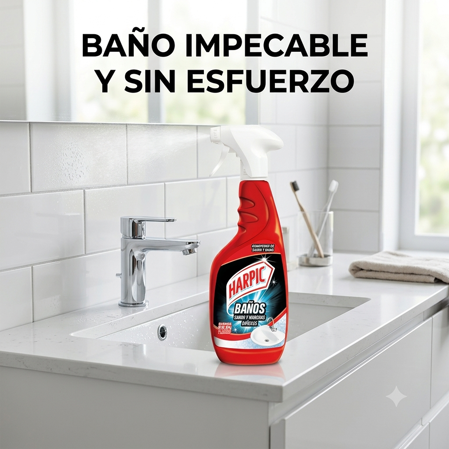Limpiador Baño Sarro y Manchas Difíciles Gatillo 495 ml-6