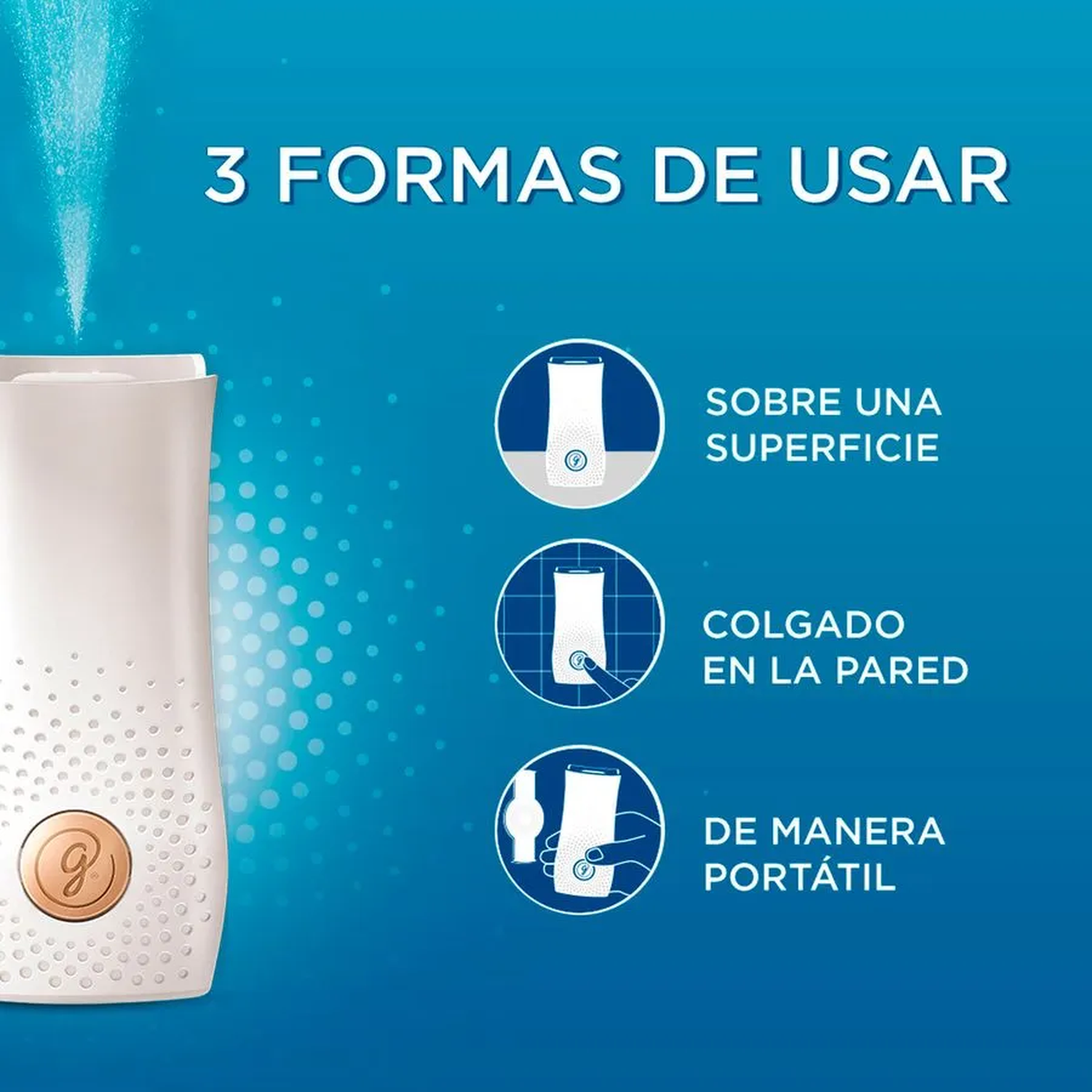 Glade Toque Aparato + Repuesto 9g Aroma Limón Refrescante-2