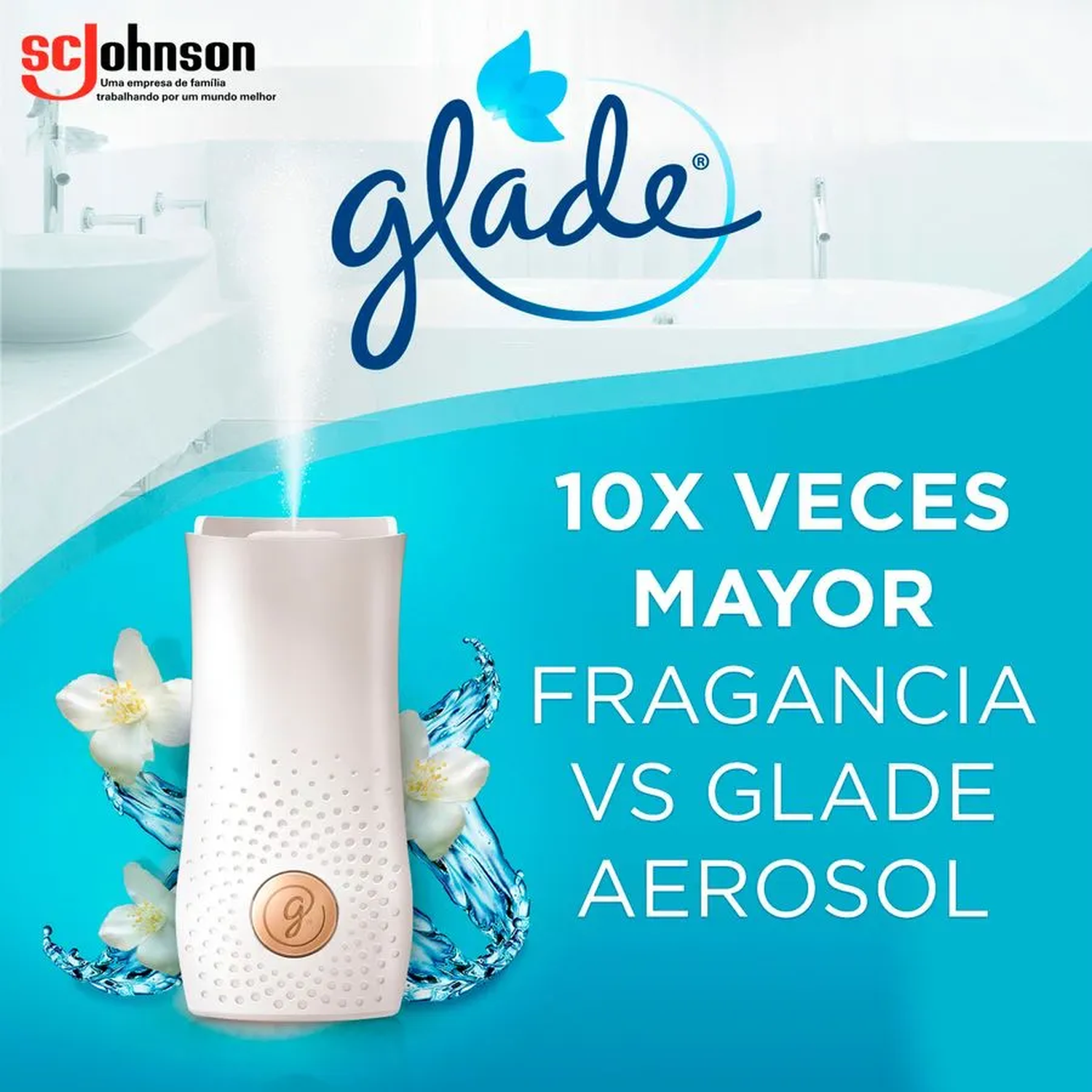 Glade Toque Aparato + Repuesto 9g Aroma Limón Refrescante-3