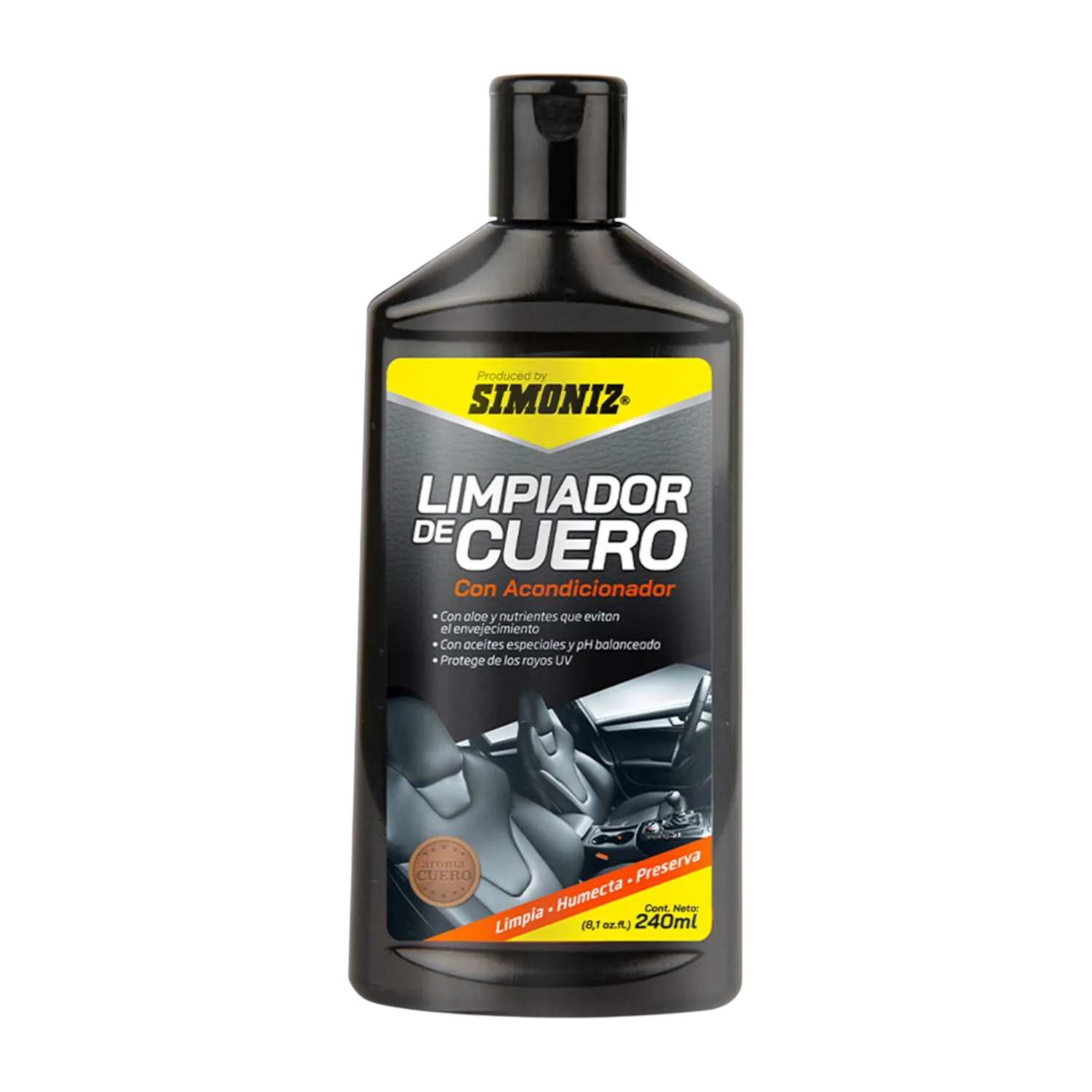 Limpiador de Cuero para Tapicería Simoniz 240 ml-0