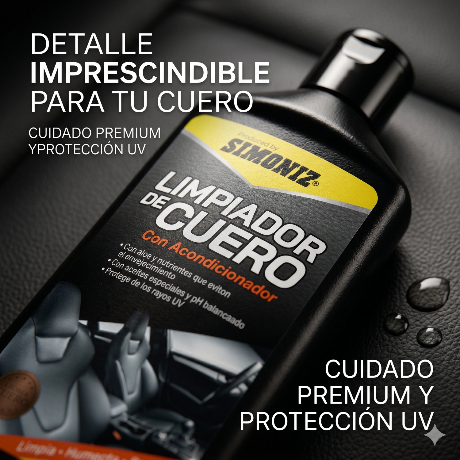 Limpiador de Cuero para Tapicería Simoniz 240 ml-6