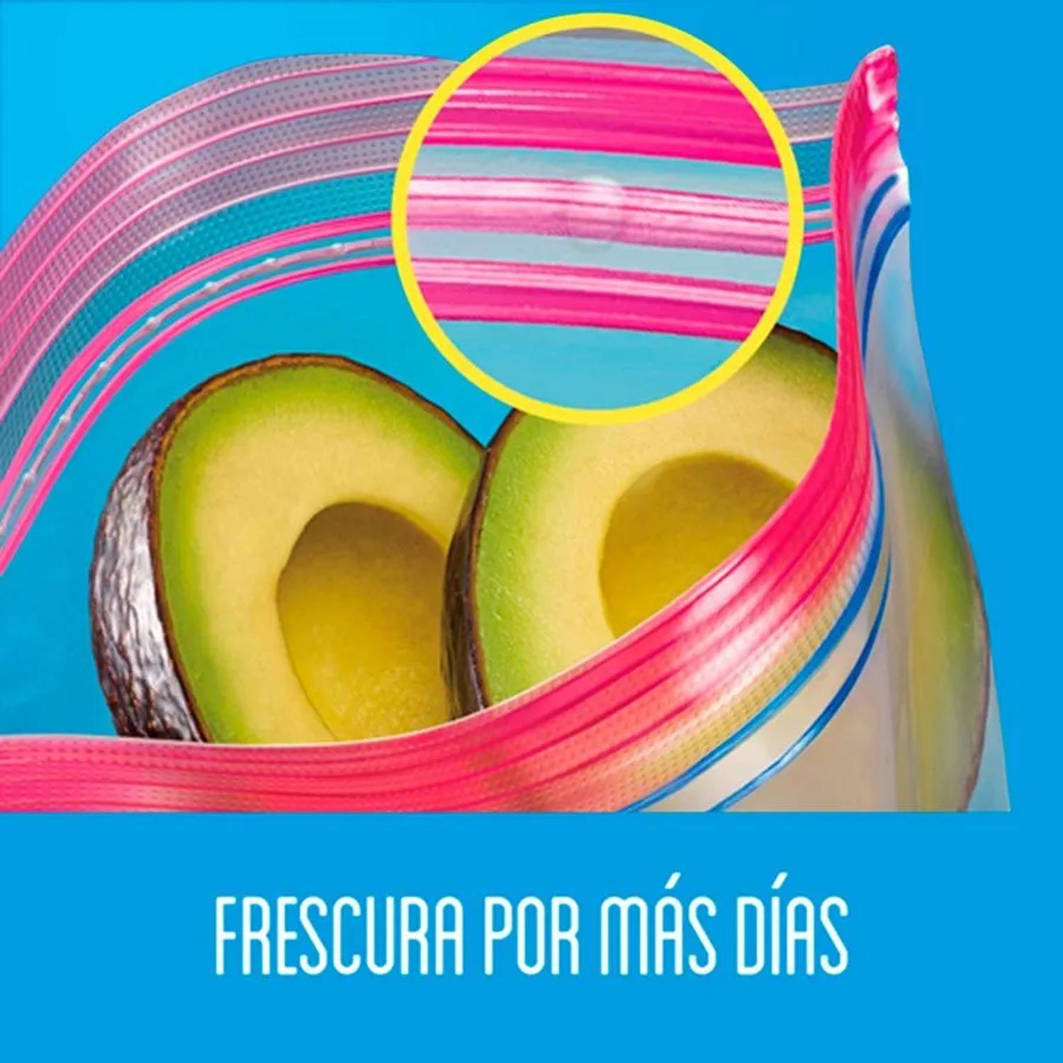 Bolsa Para Organizar Ziploc Mediana Cierre Fácil 20un-3