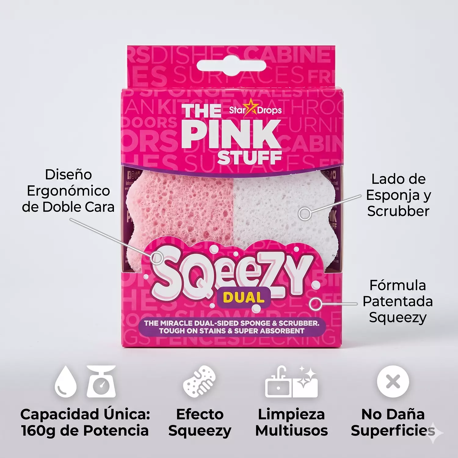 Esponja Squeezy Dual The Pink Stuff-3