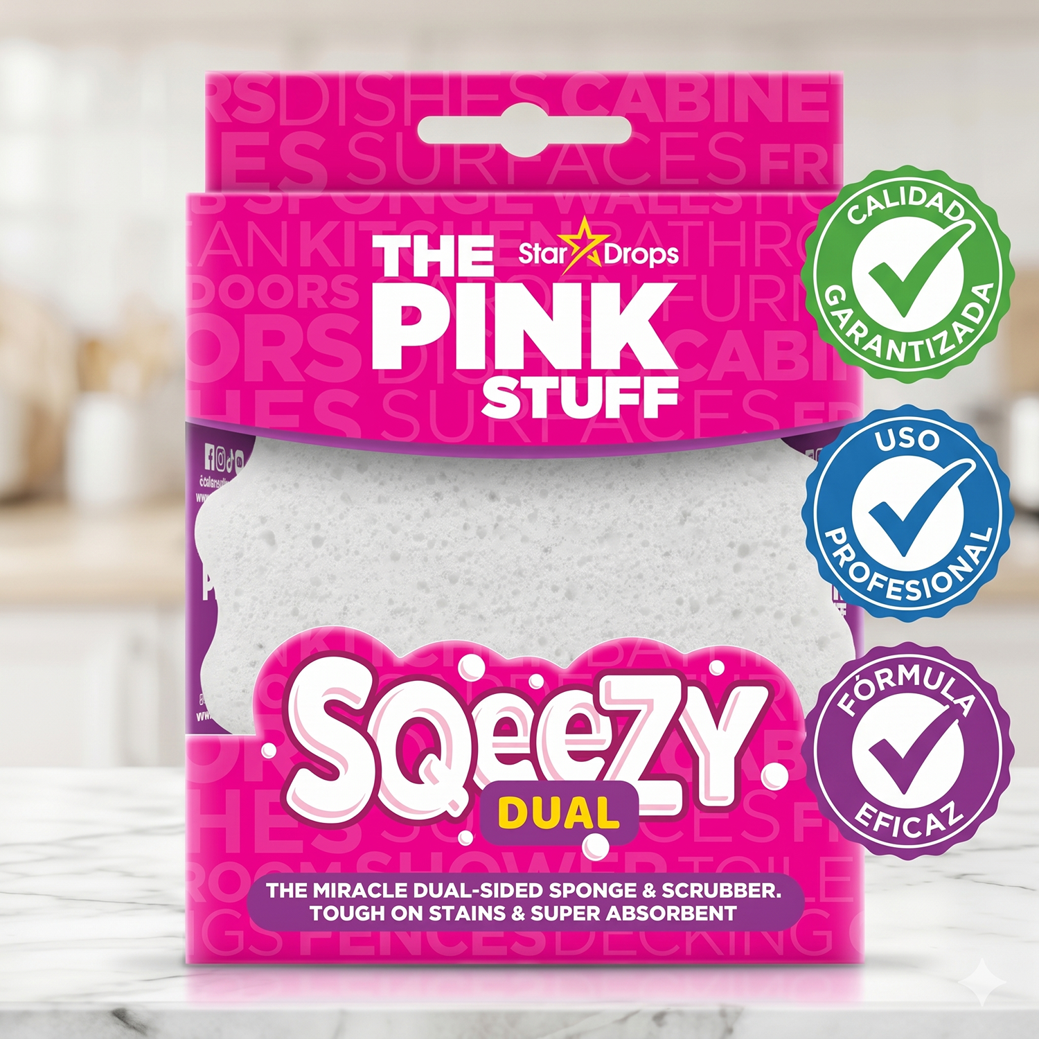 Esponja Squeezy Dual The Pink Stuff-4