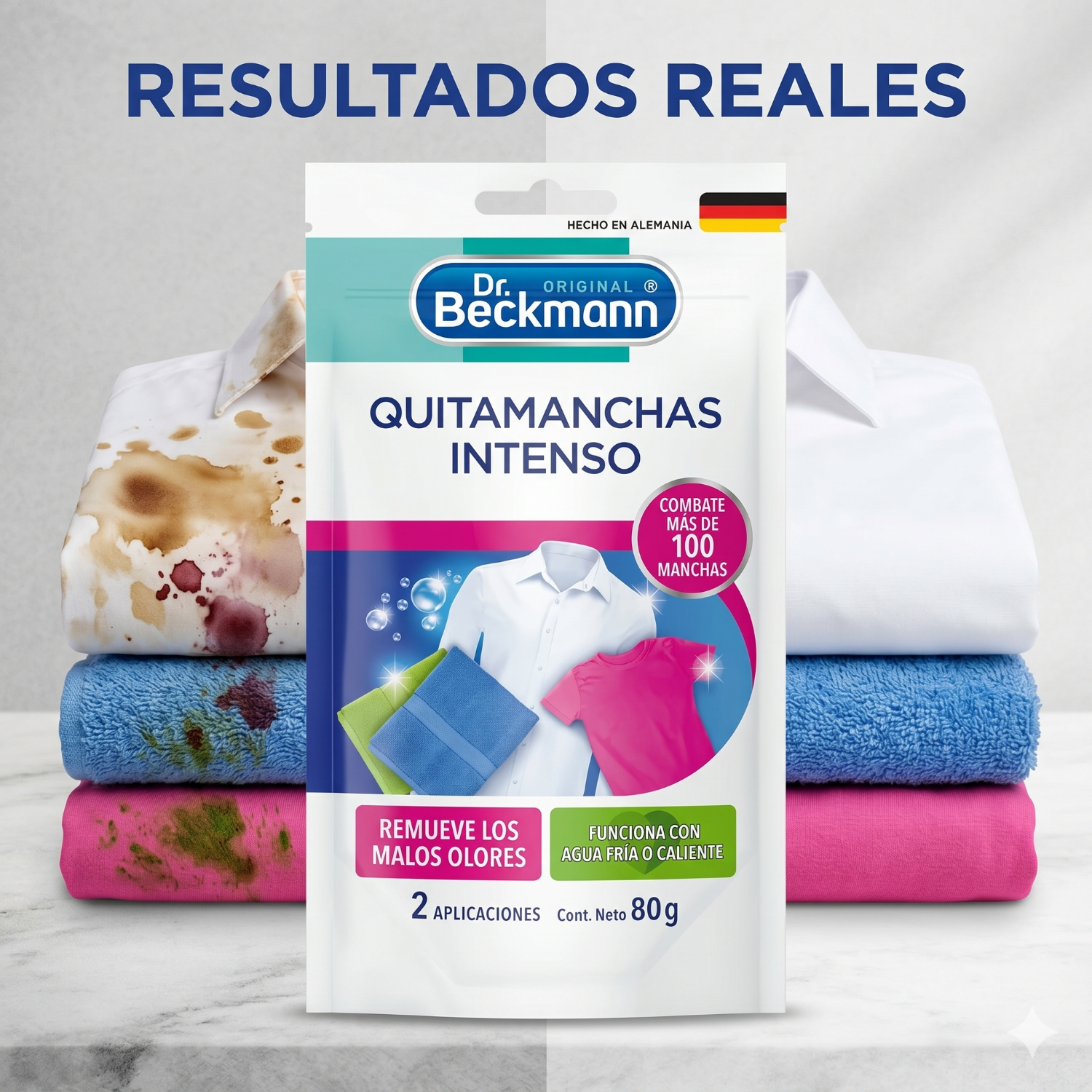 Dr. Beckmann Quitamanchas Ropa Blanca y Color 80 g-5