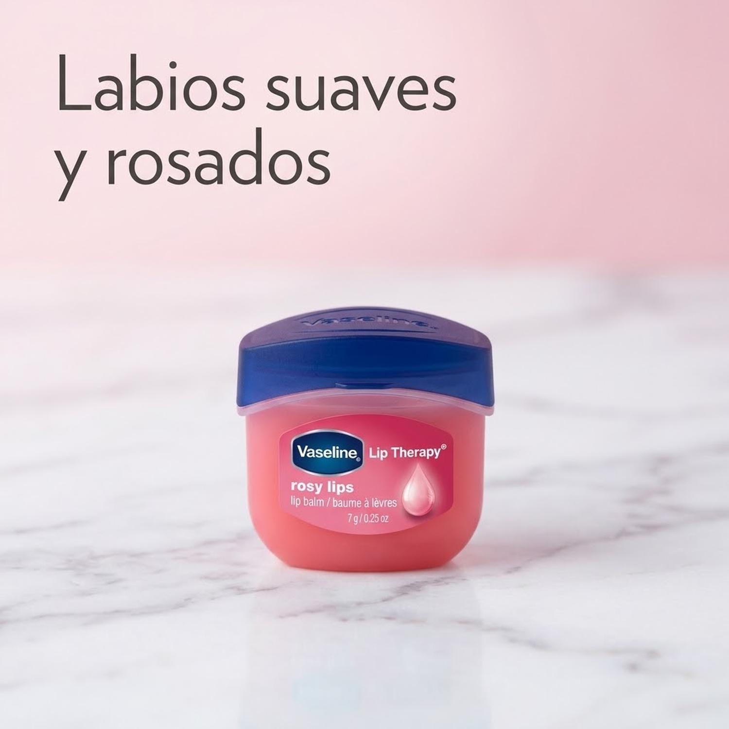 Balsamo Labial Vaseline Rosy Lips 7g-3