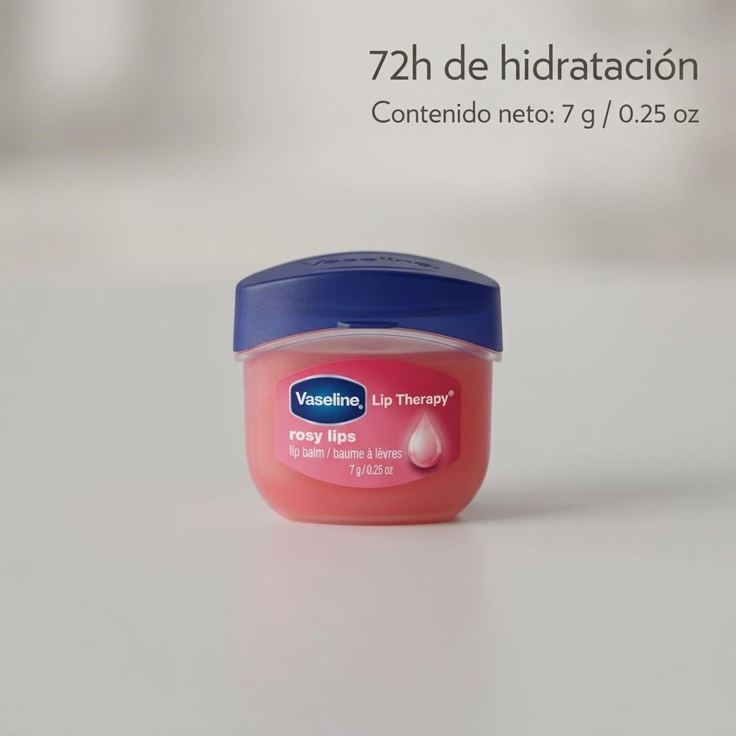 Balsamo Labial Vaseline Rosy Lips 7g-6