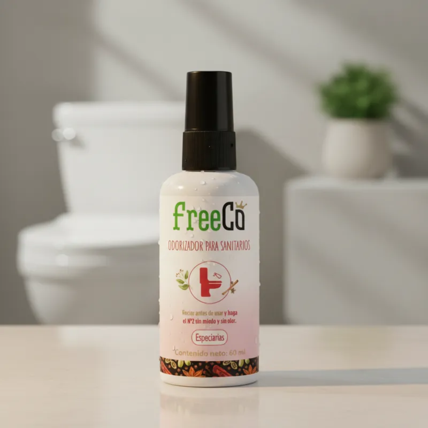 Desodorante Para Inodoros Freeco Especias 60 ml-5