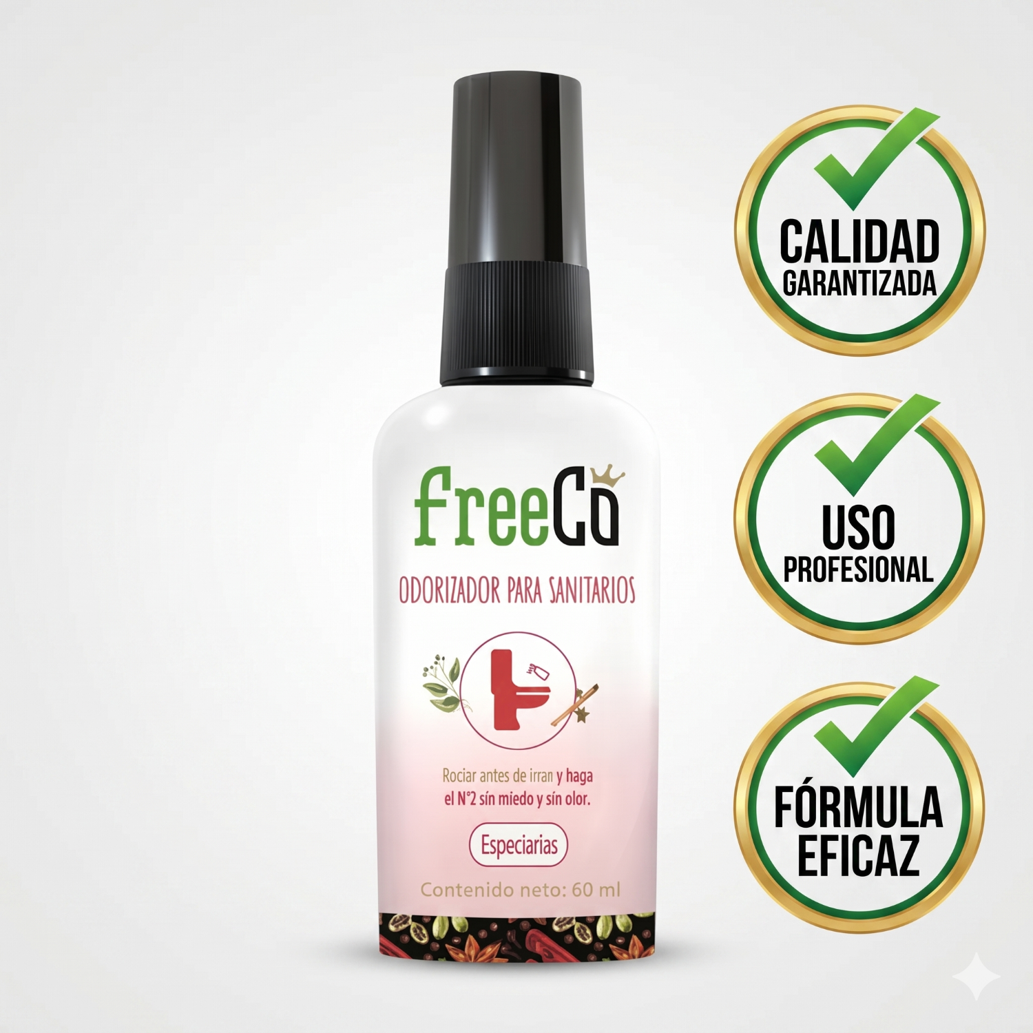 Desodorante Para Inodoros Freeco Especias 60 ml-5