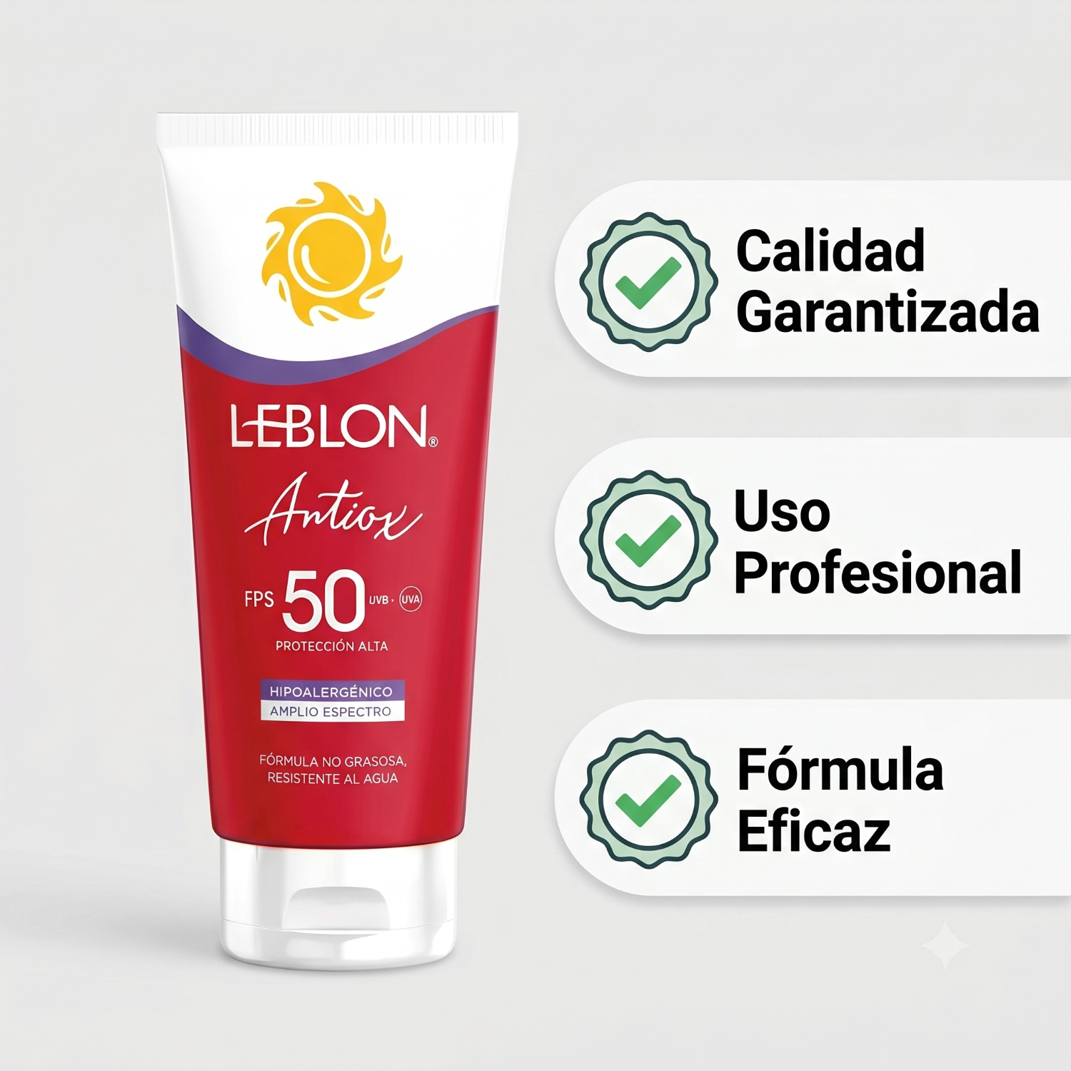 Bloqueador Leblon Antioxidante FPS50 190gr-4