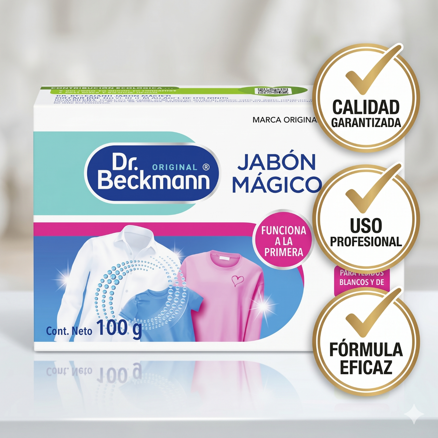 Jabón Mágico Quitamanchas Para Ropa Y Tapicería 100grs-5