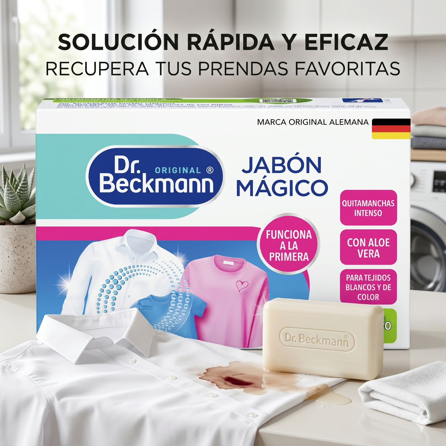 Jabón Mágico Quitamanchas Para Ropa Y Tapicería 100grs-6