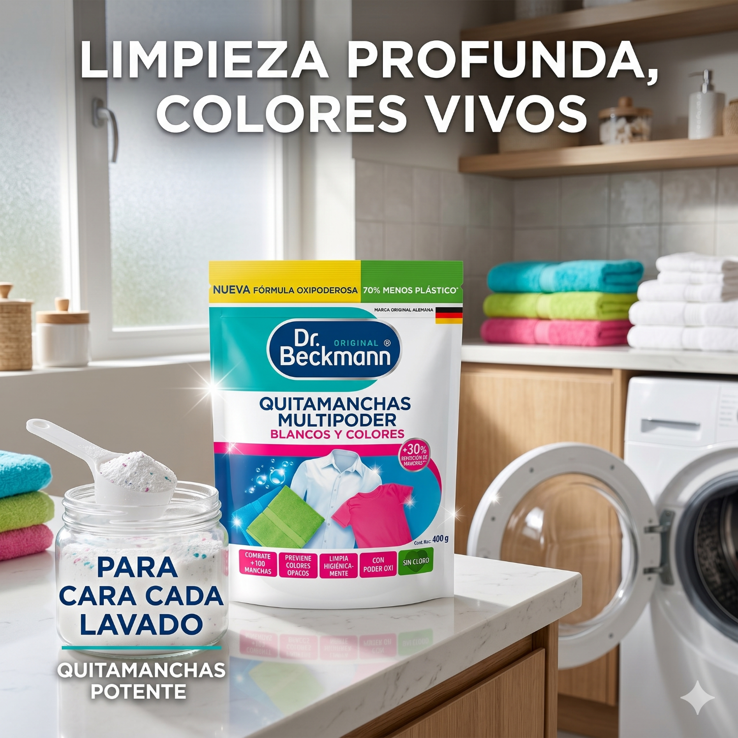 Quitamanchas Blancos Y Colores Dr. Beckmann 400gr-6