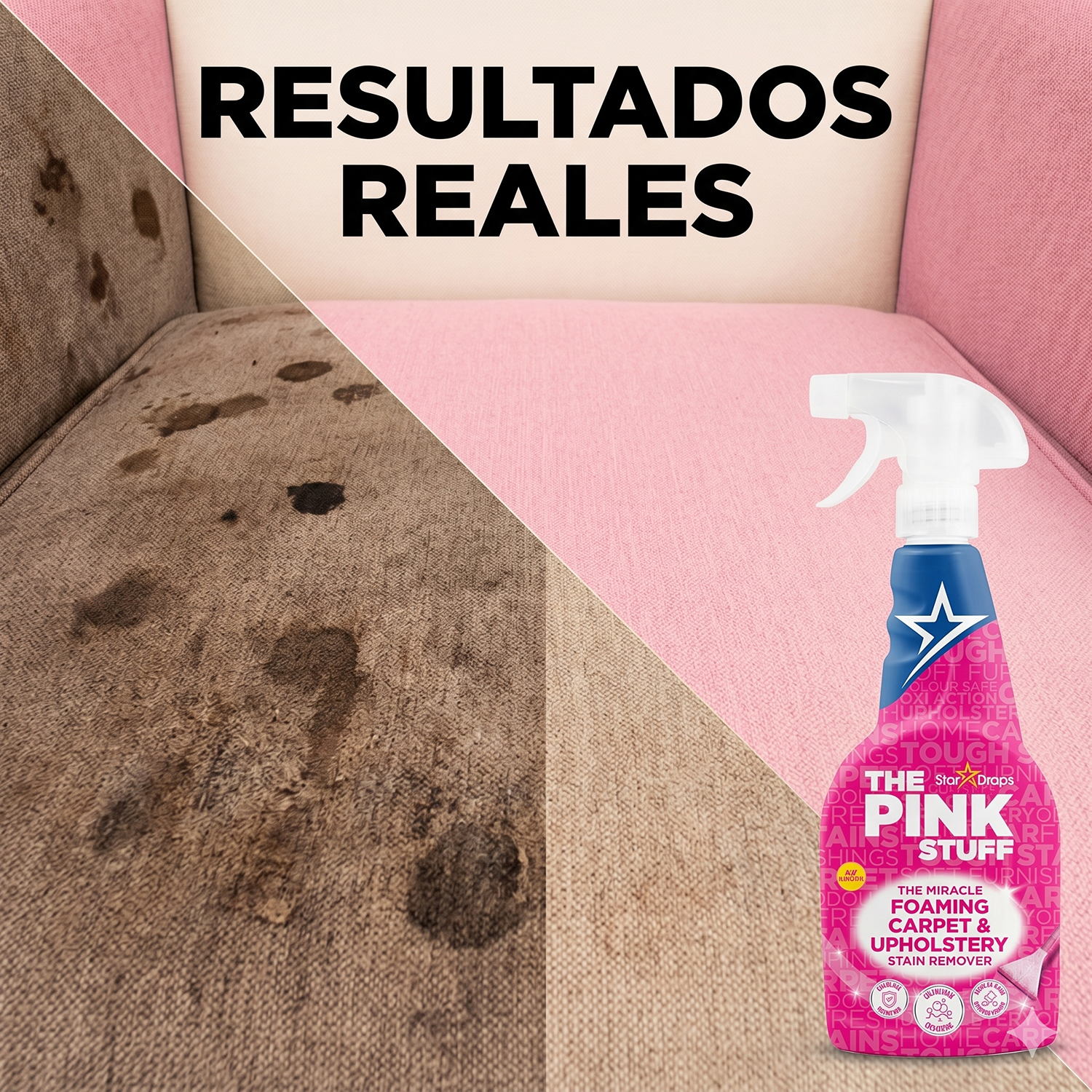 Quitamanchas Alfombras Y Tapicerías The Pink Stuff 500 Ml-4