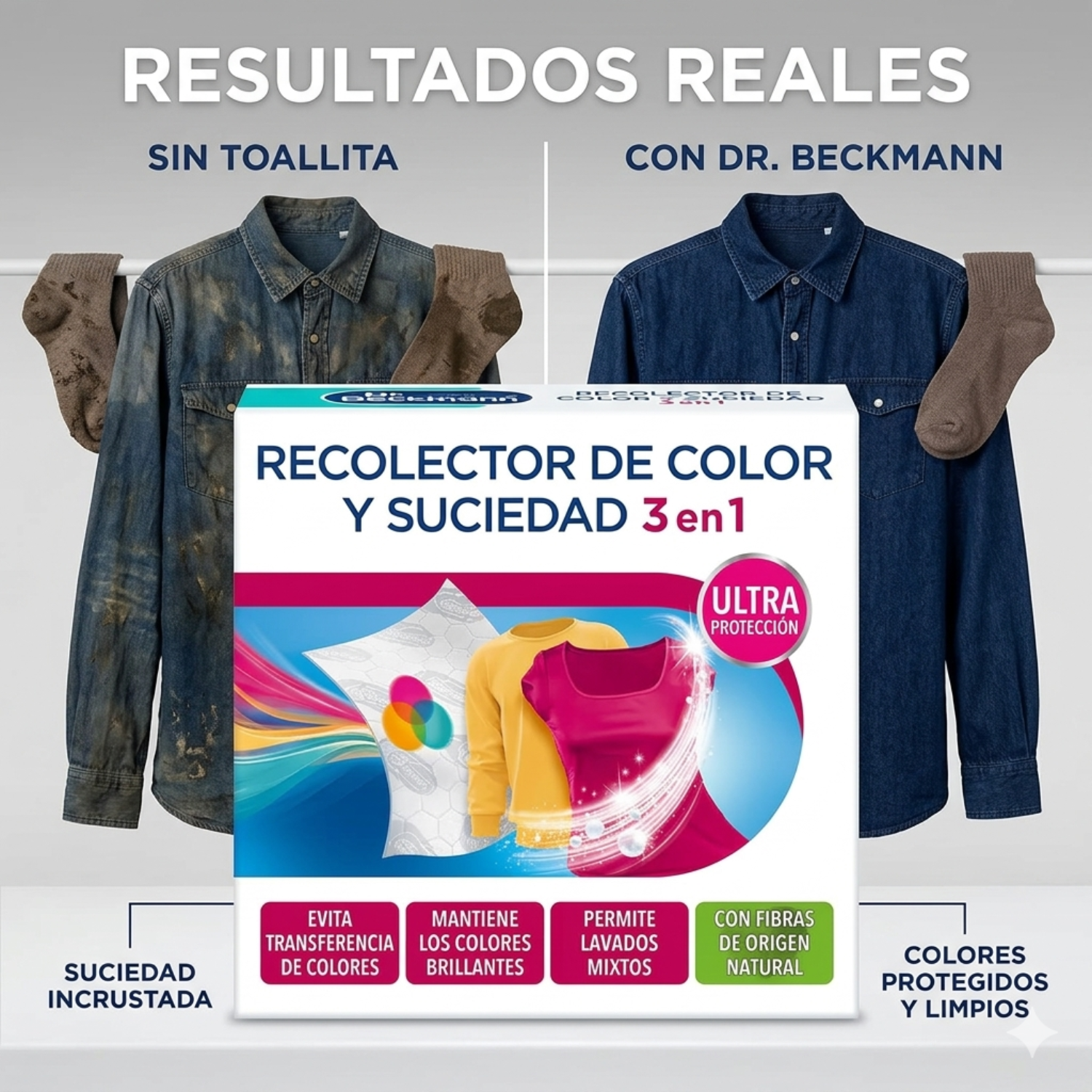 Toallitas Atrapa Color Dr. Beckmann 20 Unidades-5