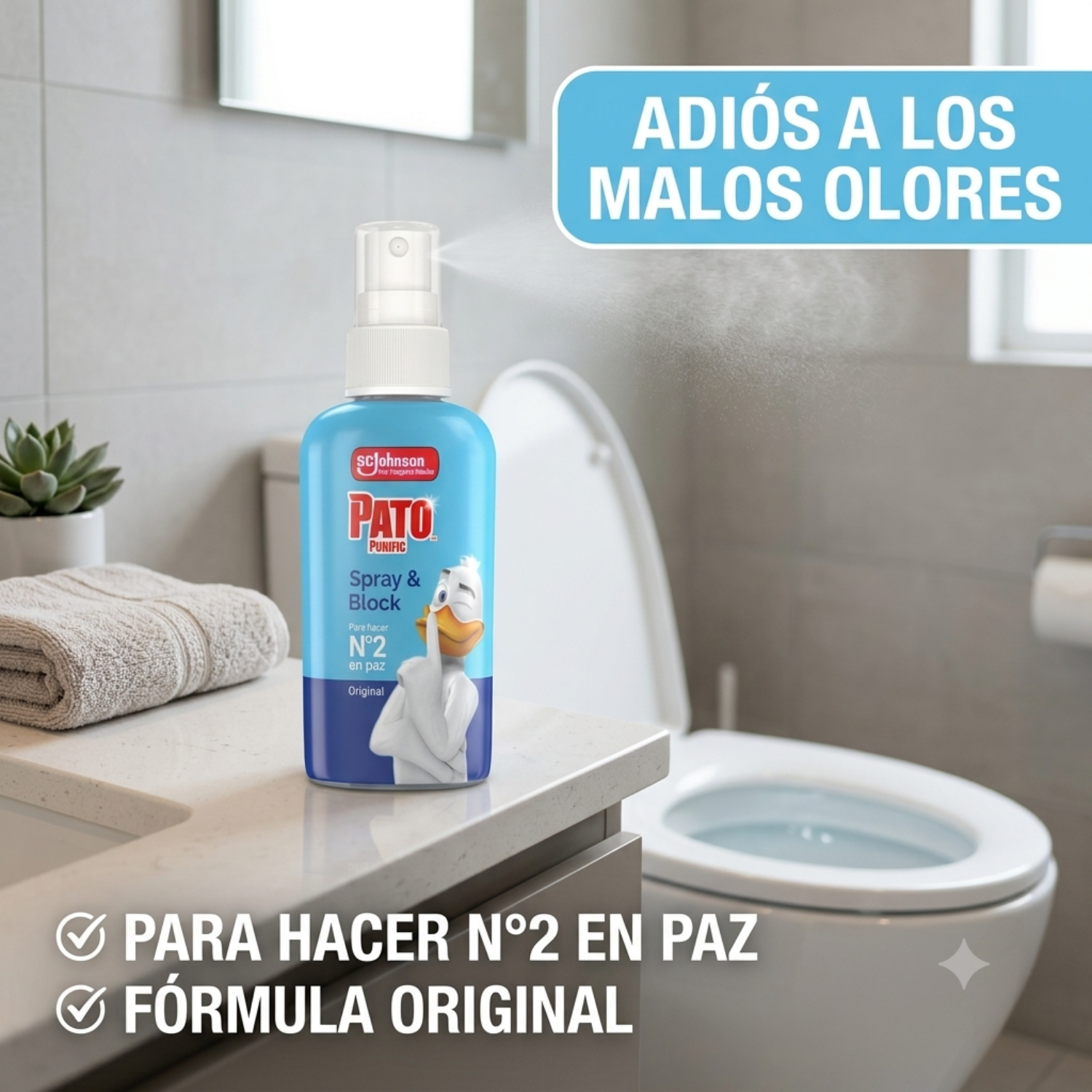 Pato Purific Neutralizador Olores Baño 60ml-6