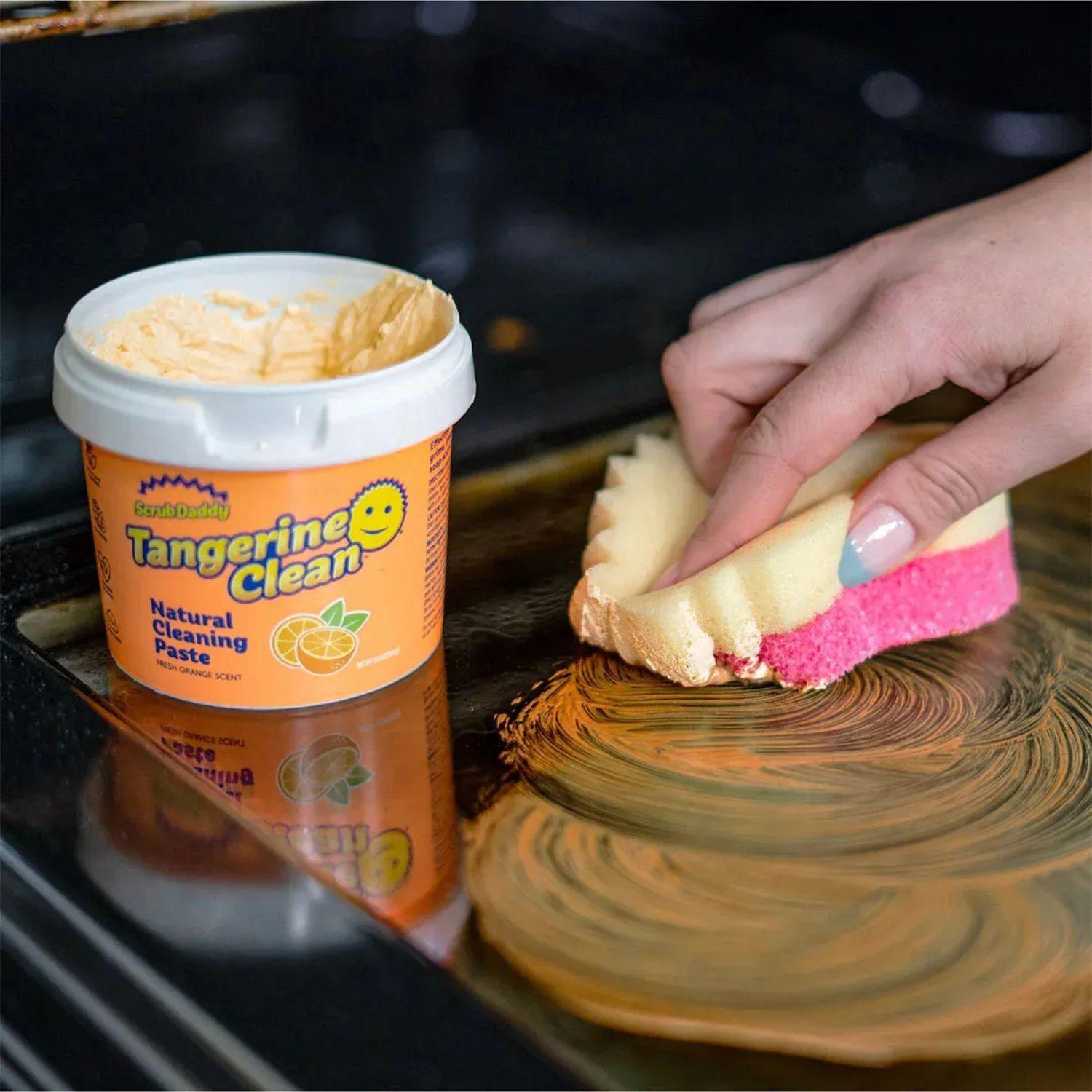 Scrub Daddy Pasta Limpiadora Tangerine Clean 500 Gr Multiuso-3
