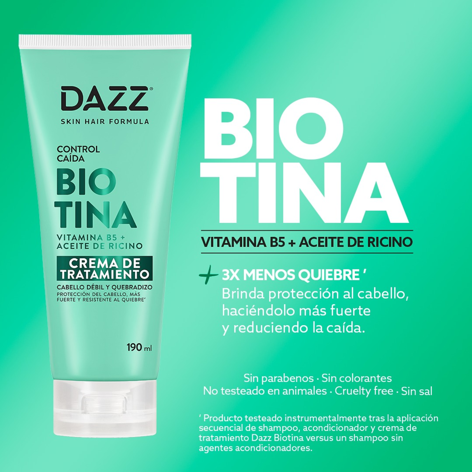 Dazz Crema de Tratamiento con Biotina 190 ml-2