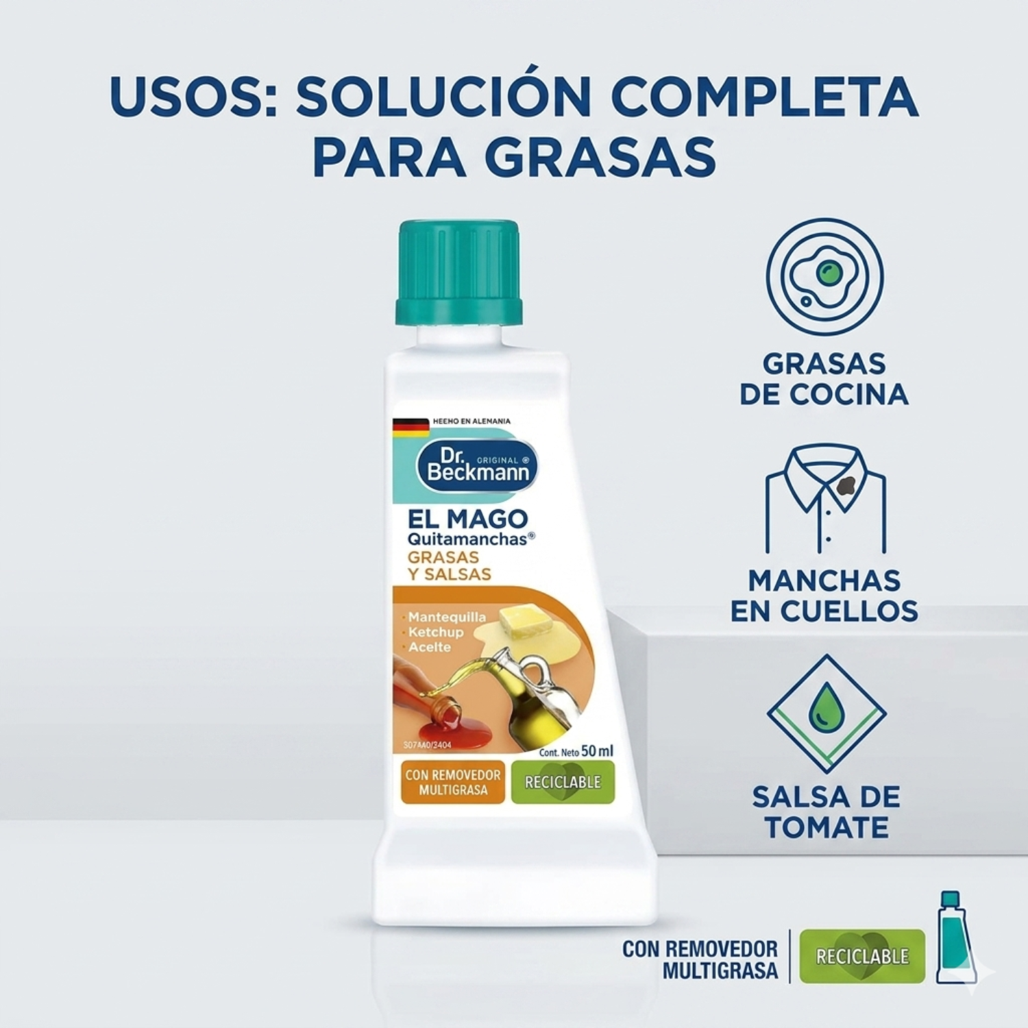 Quitamanchas Grasas Y Salsas Dr. Beckmann 50 Ml-2
