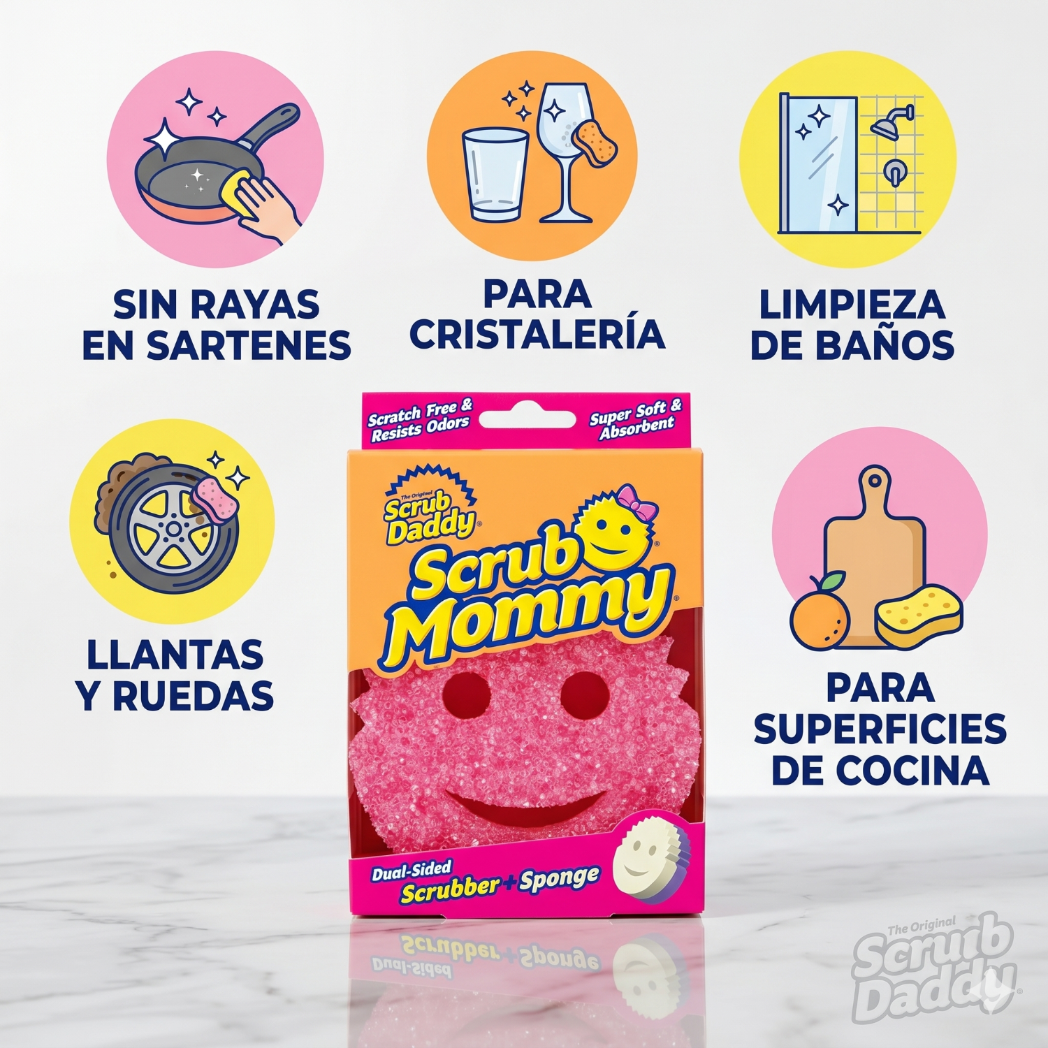 Esponja Scrub Mommy 1 Unidad-2