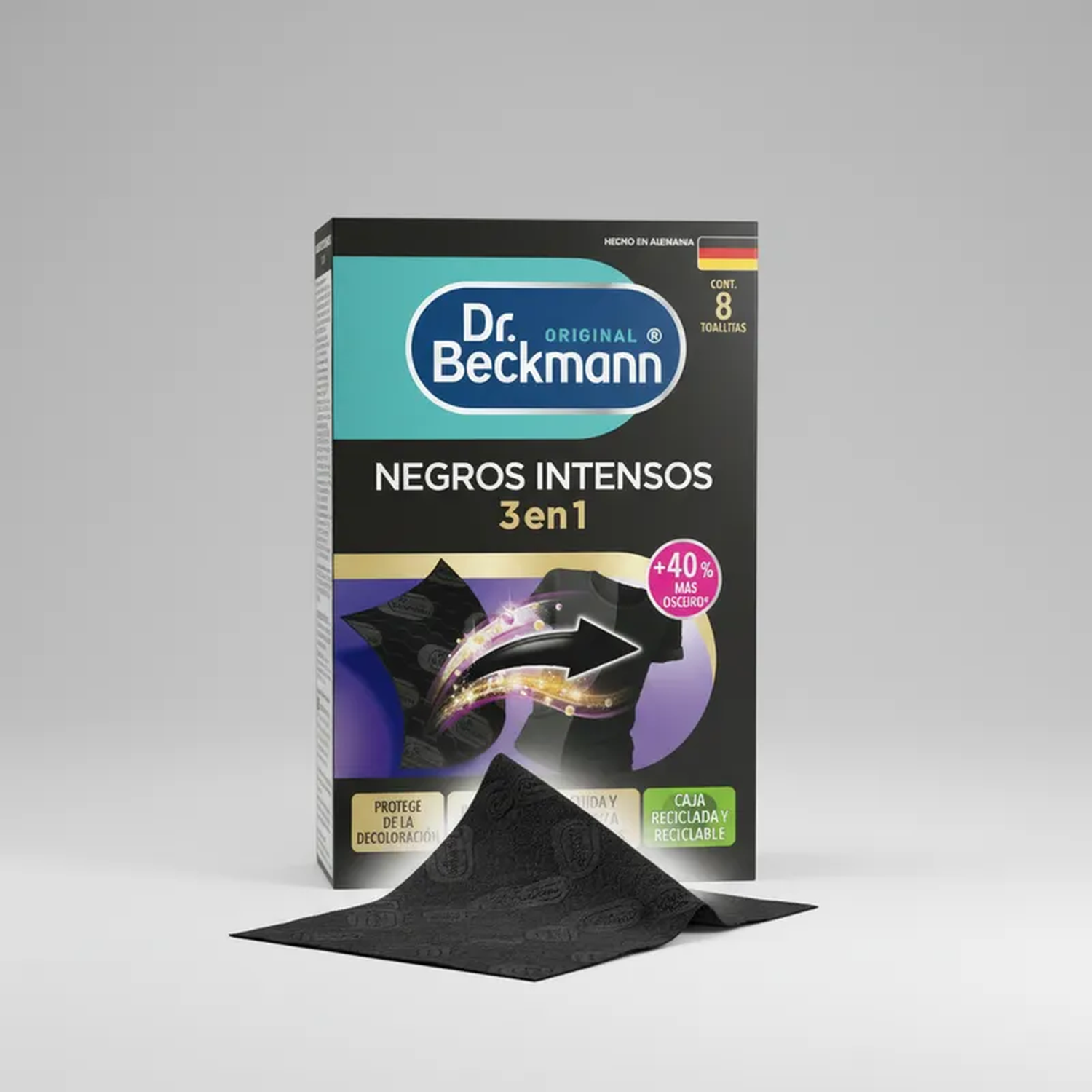 Toallitas Negros Intensos Dr. Beckmann 8 Un-5