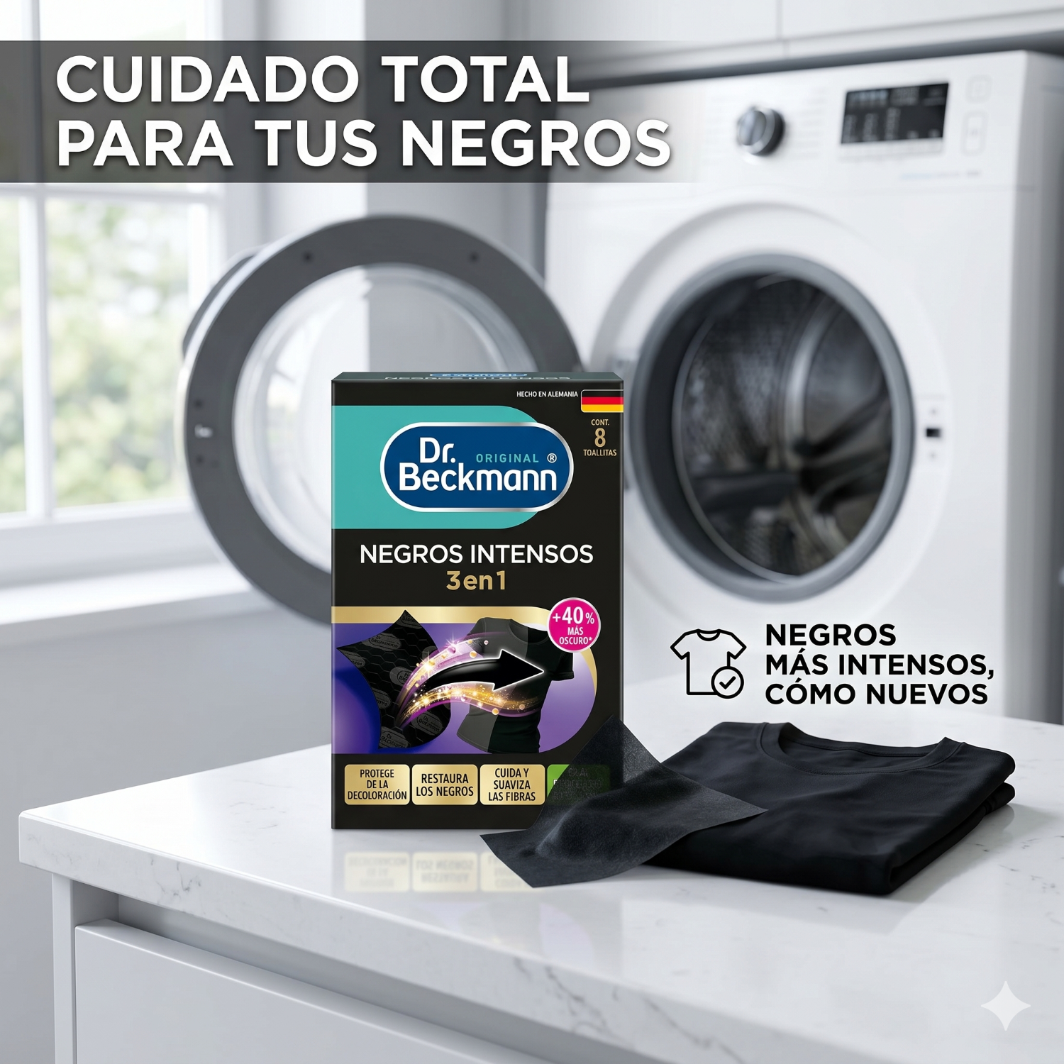 Toallitas Negros Intensos Dr. Beckmann 8 Un-5