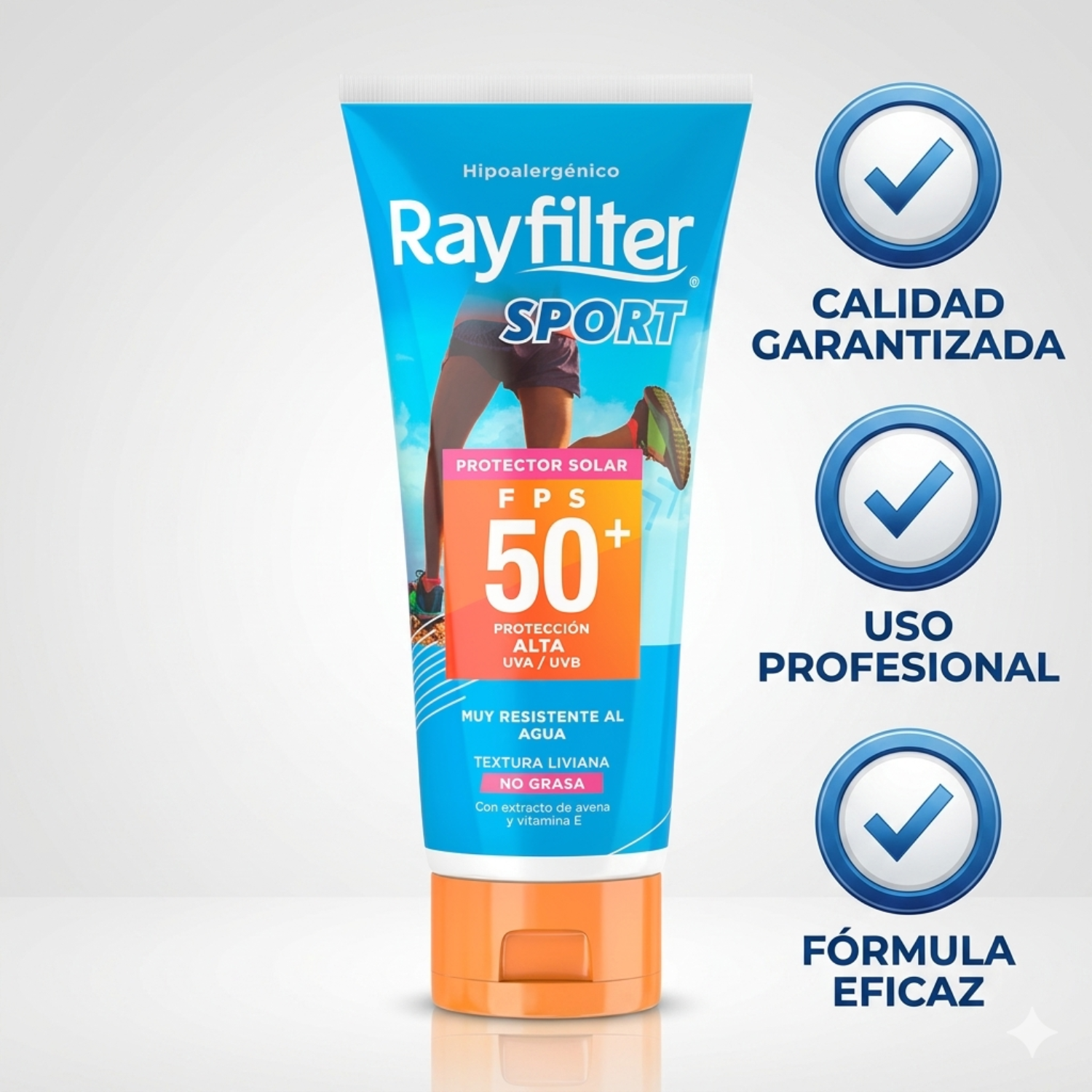 Protector Solar Rayfilter Fps50 Sport 190 Gr-5