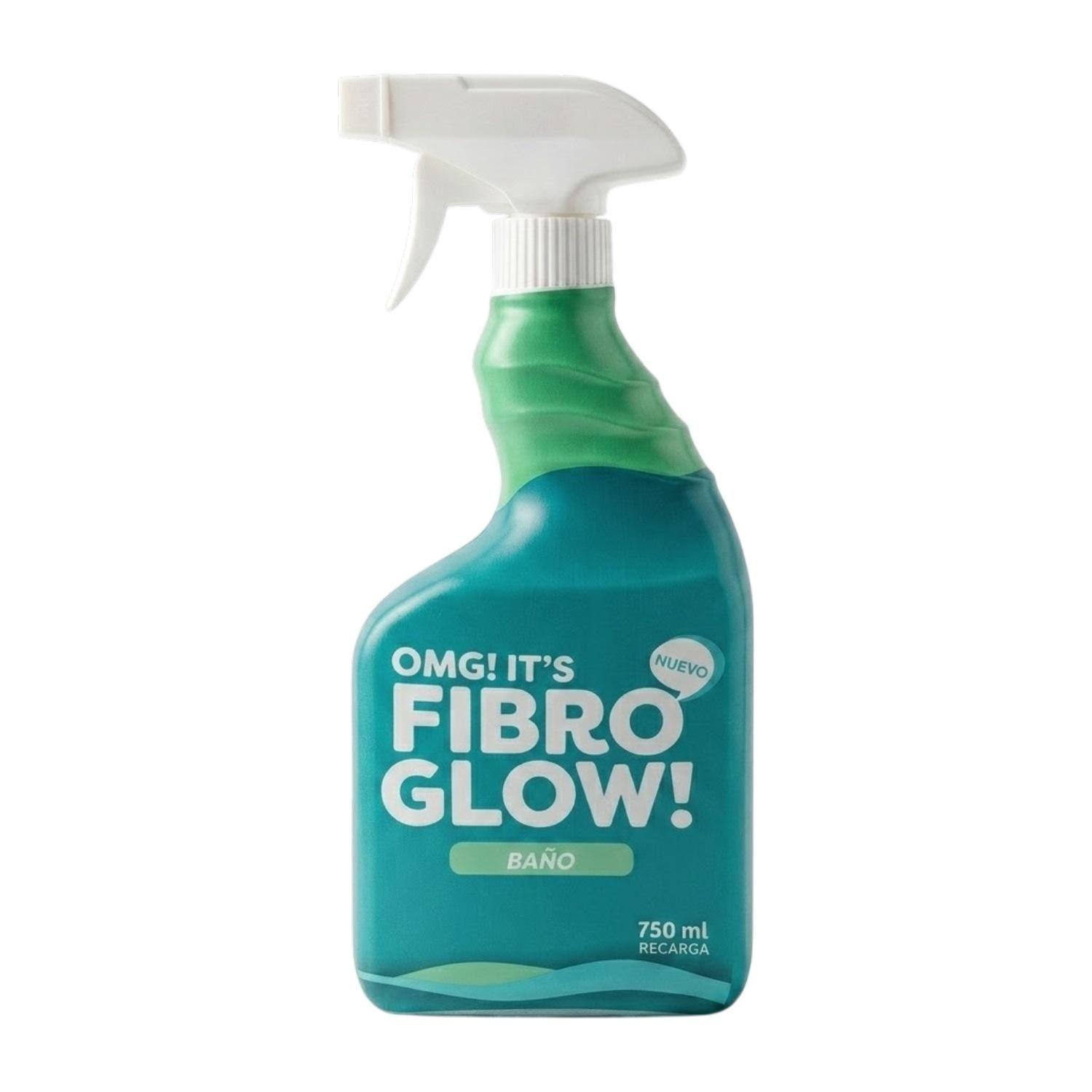 Limpiador Baño Fibro Glow Gatillo 750ml Vegano-0