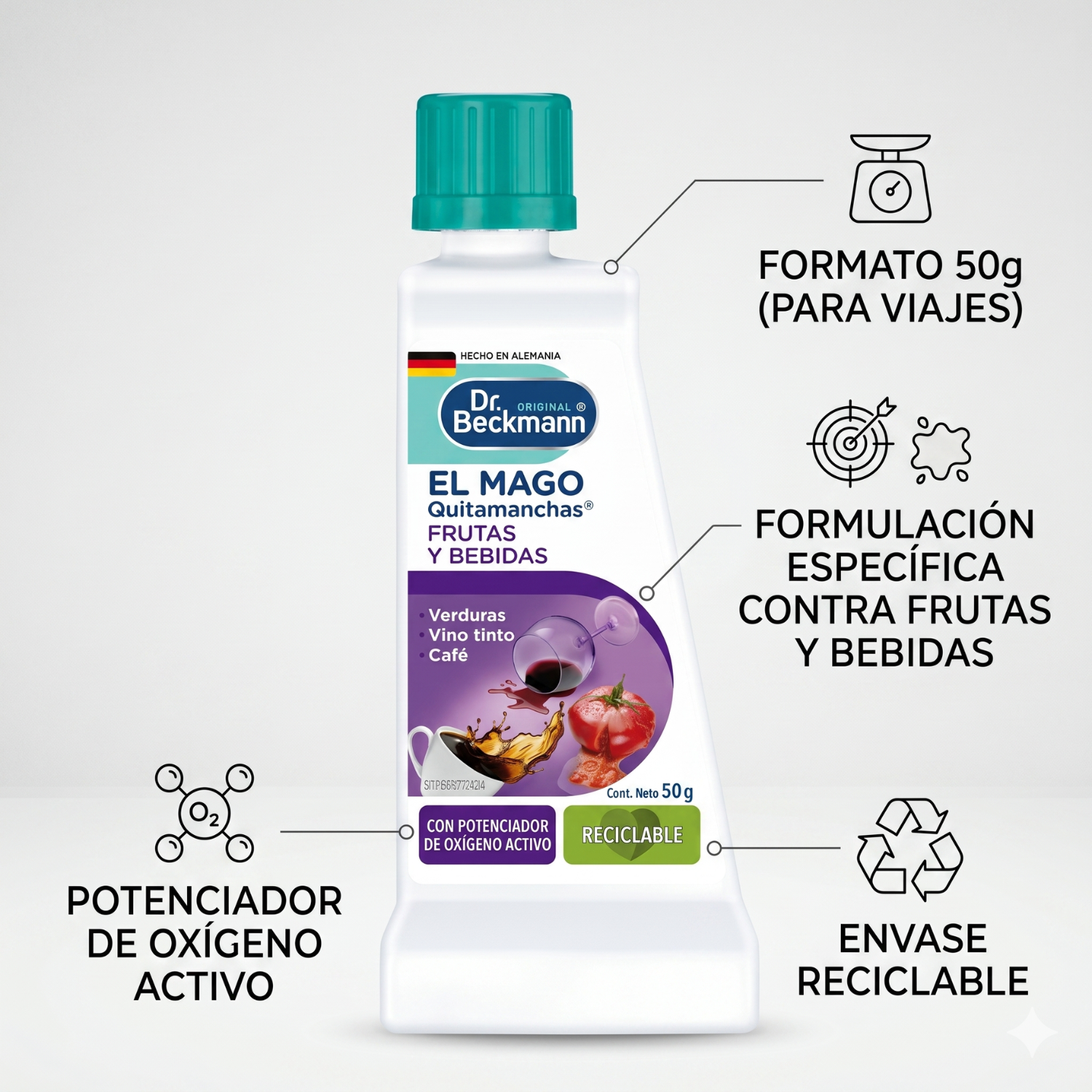 Quitamanchas Dr. Beckmann Mago Frutas Y Bebidas 50g-4