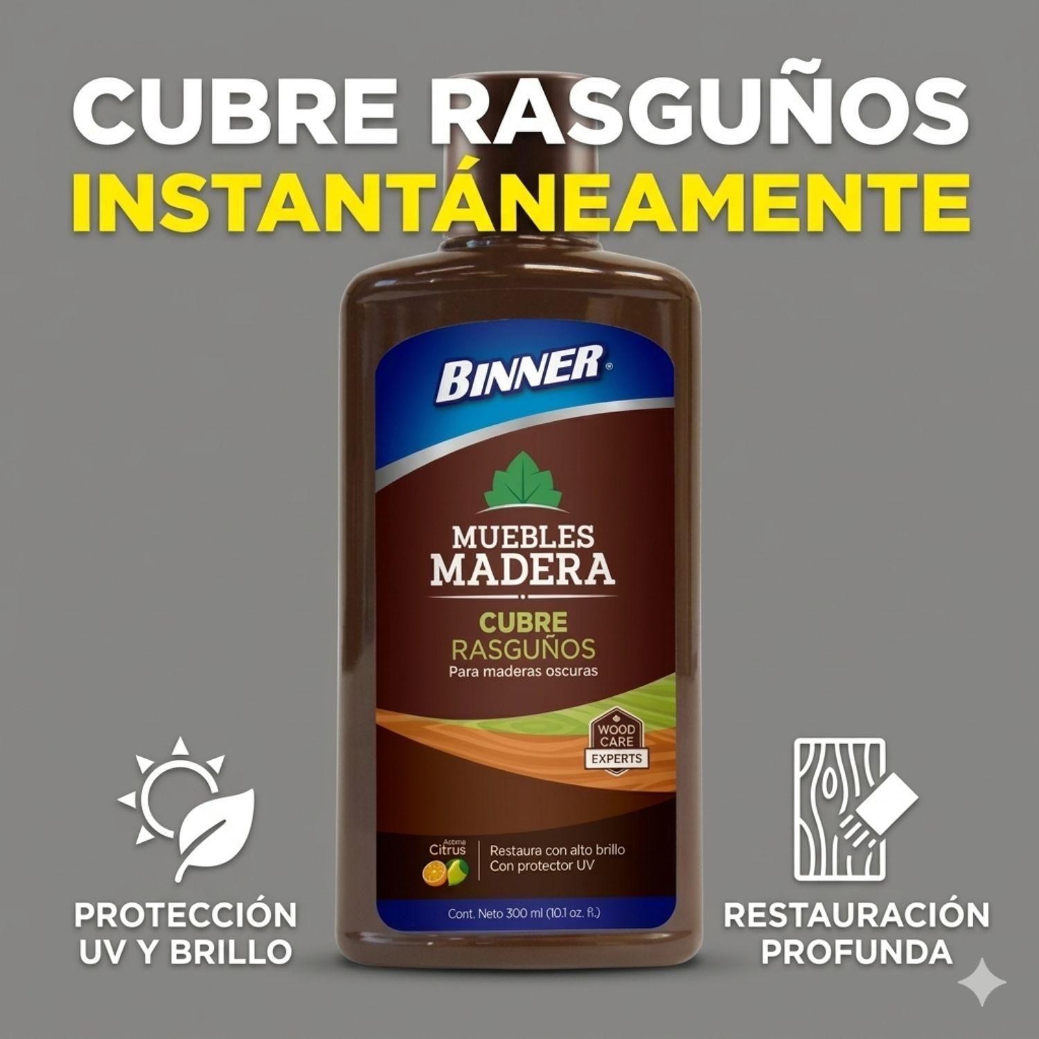 Cubre Rasguños Para Mueble De Madera 300ml-1