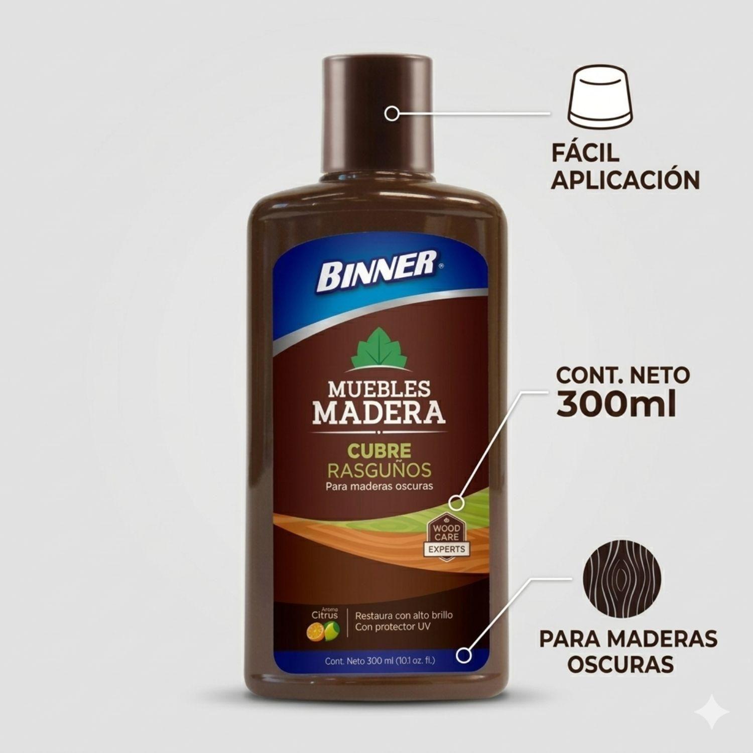 Cubre Rasguños Para Mueble De Madera 300ml-3