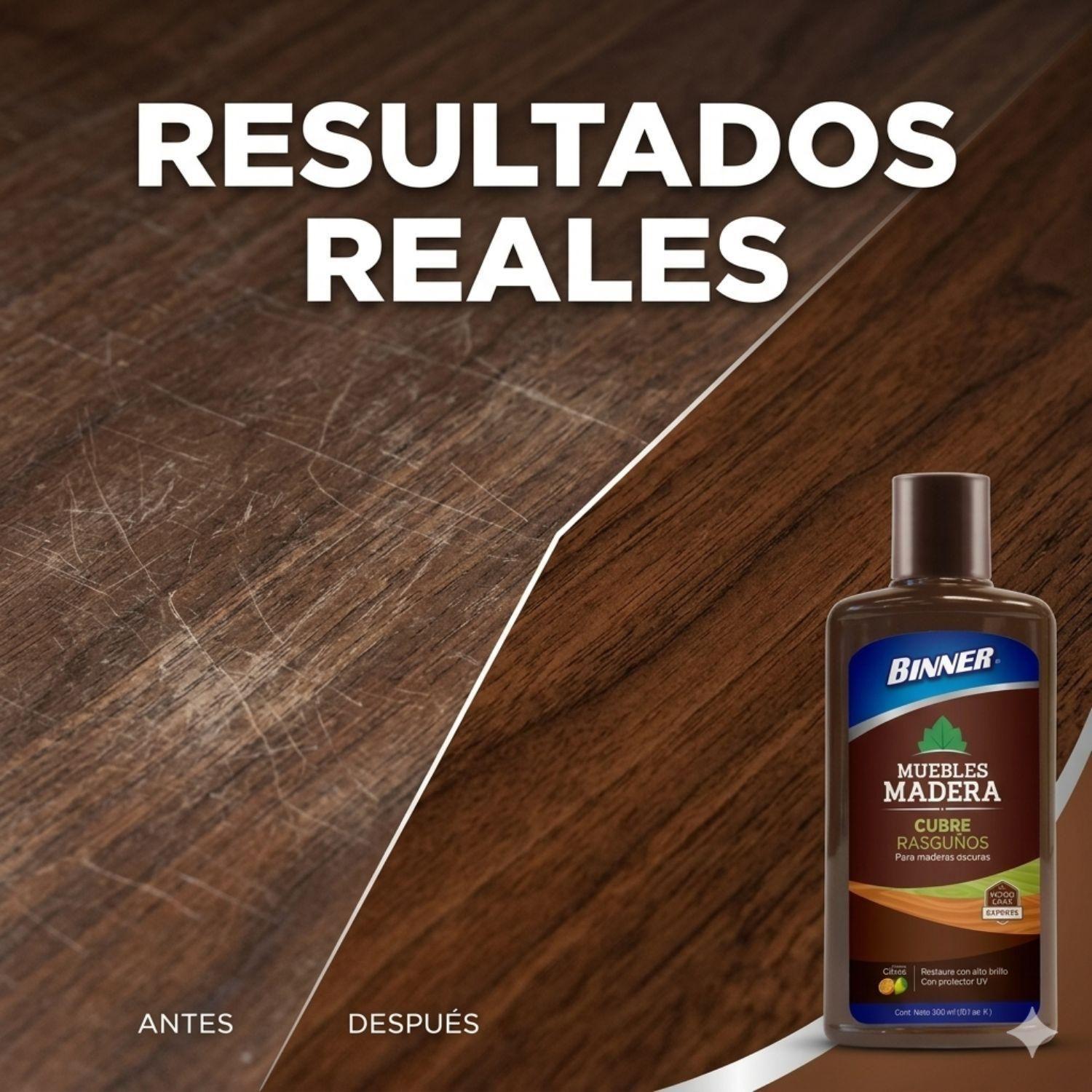 Cubre Rasguños Para Mueble De Madera 300ml-5