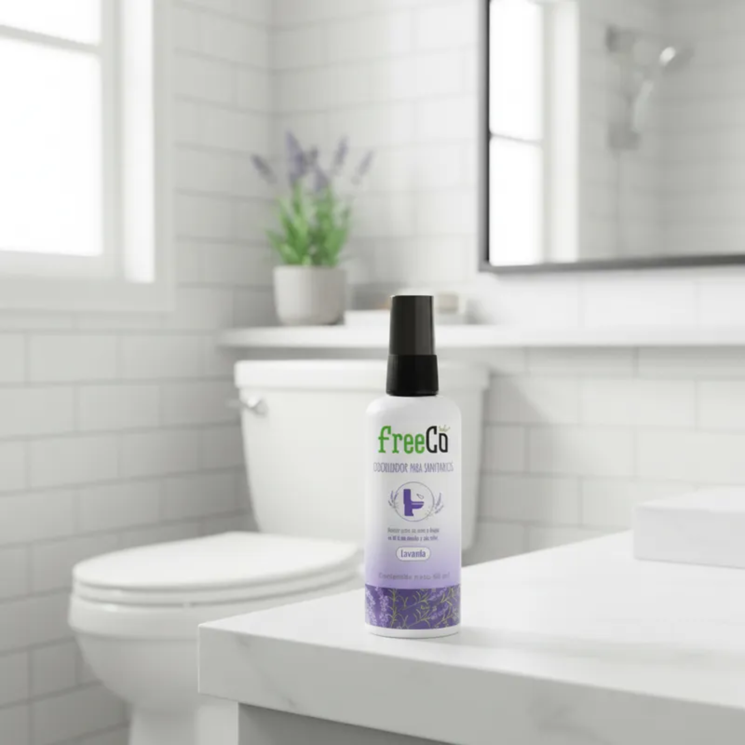 Eliminador de Olores Freeco Aroma LAVANDA 60 ml-5