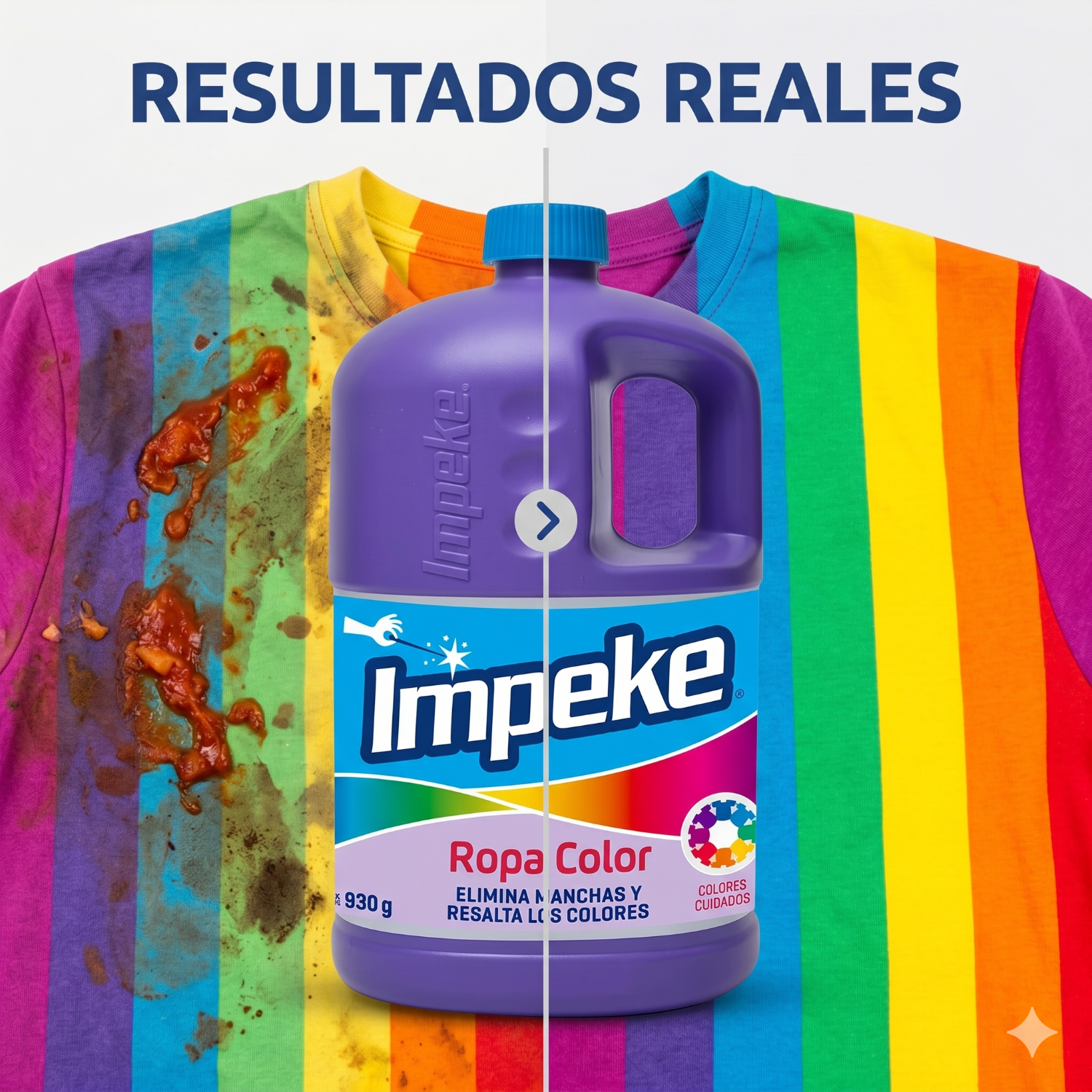 Quitamanchas Ropa Color 930gr Impeke-4