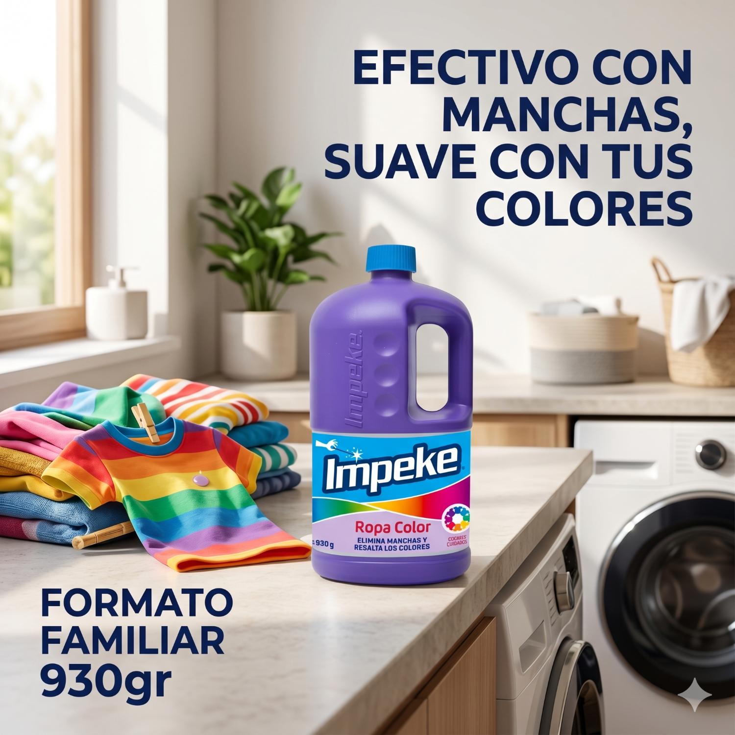 Quitamanchas Ropa Color 930gr Impeke-6