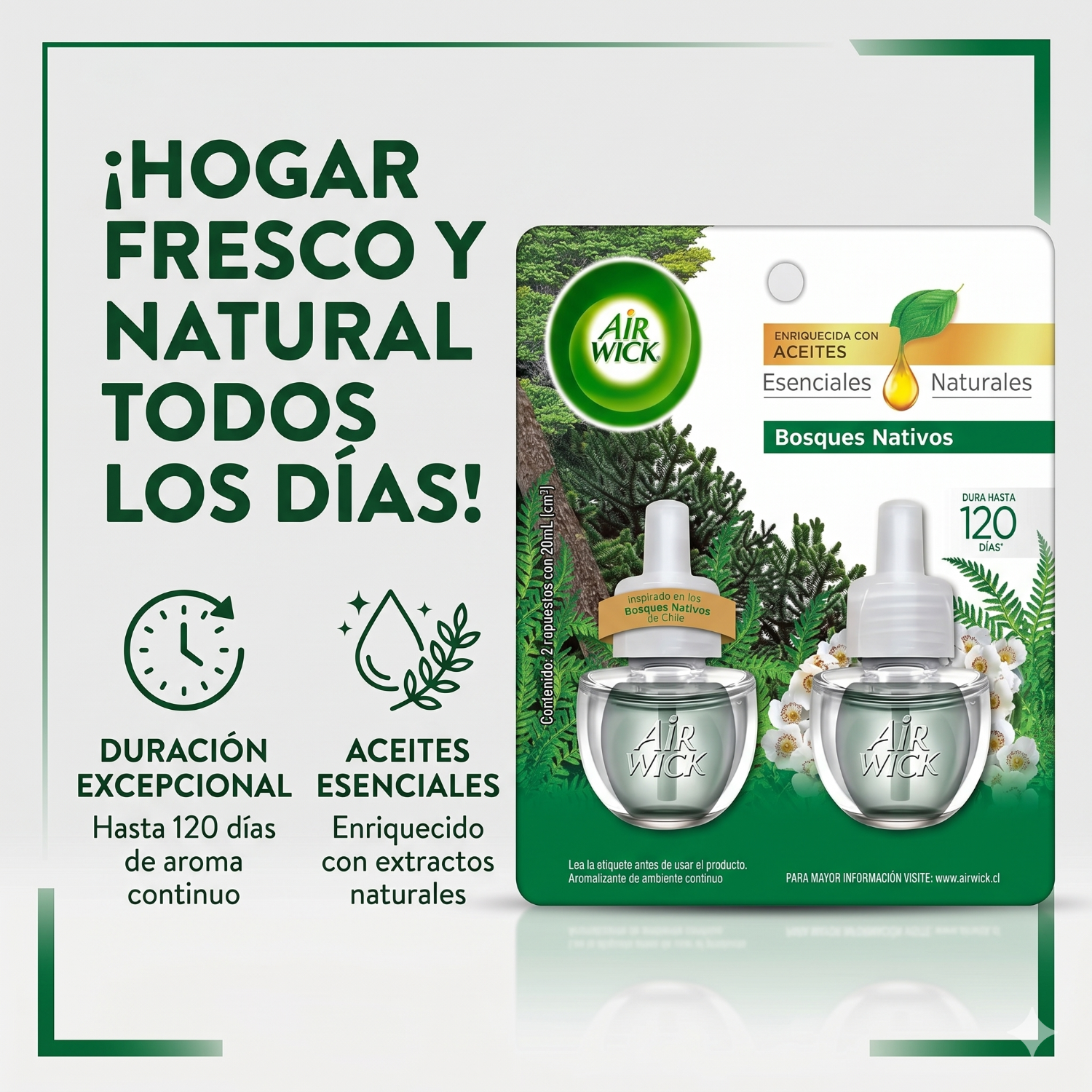 Recarga Air Wick Bosque Nativo 21ml - Pack 2 Unid.-4