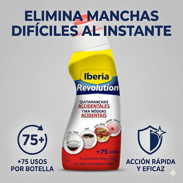 Quitamanchas Accidentales Iberia Revolution 150 Ml-1