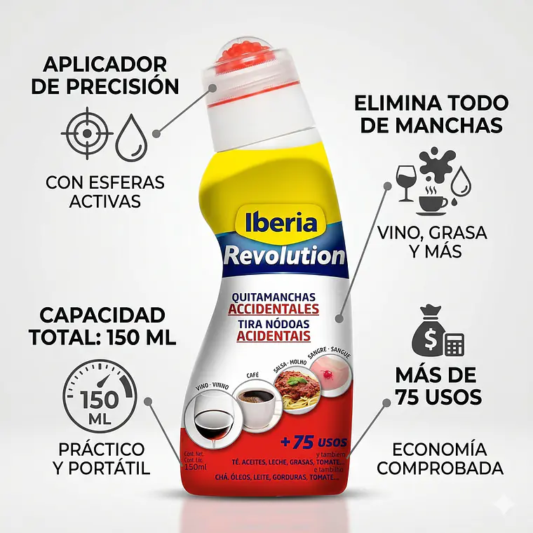Quitamanchas Accidentales Iberia Revolution 150 Ml-3