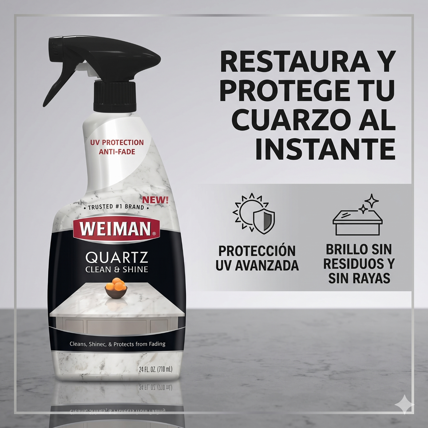 Limpiador Cuarzo Weiman 710ml-1
