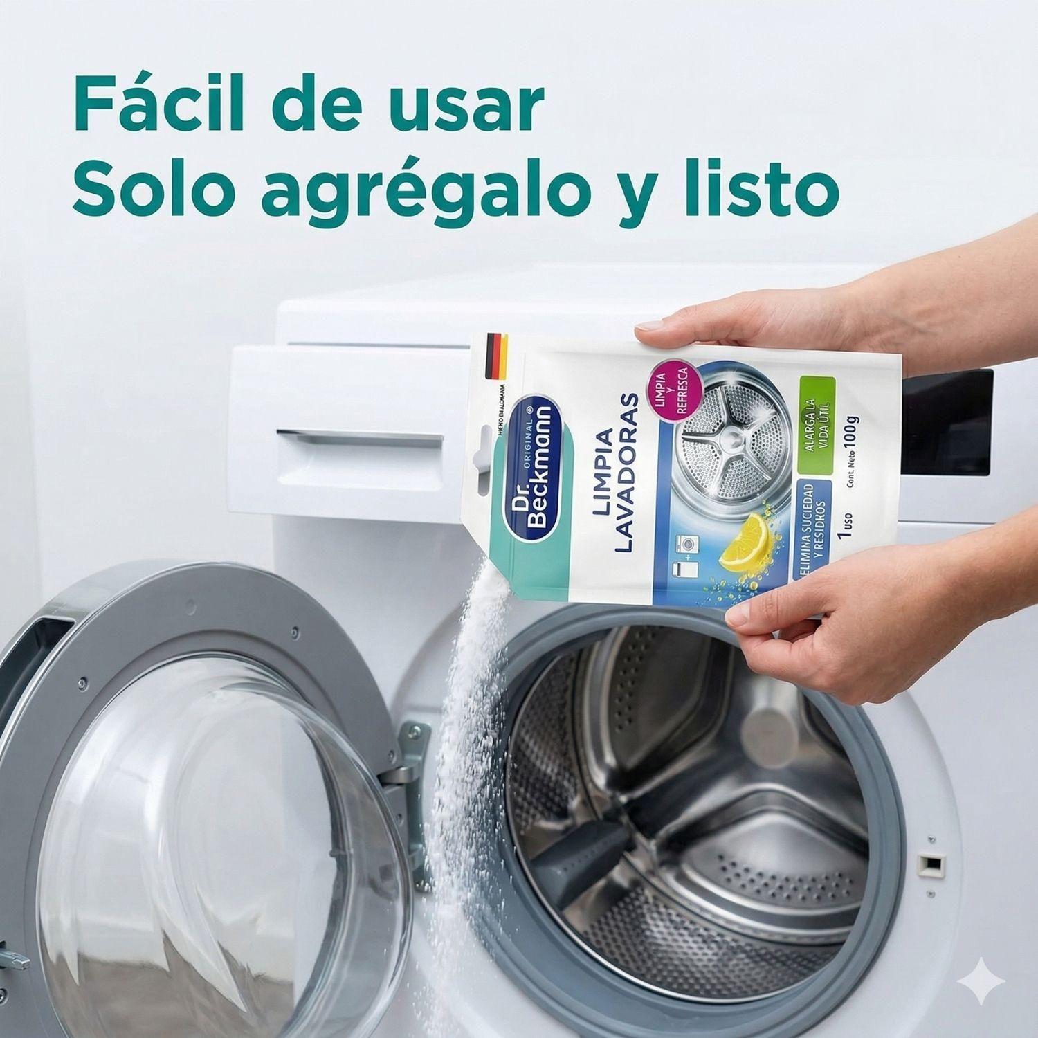 Limpia Lavadoras en Polvo Dr. Beckmann 100 g-5
